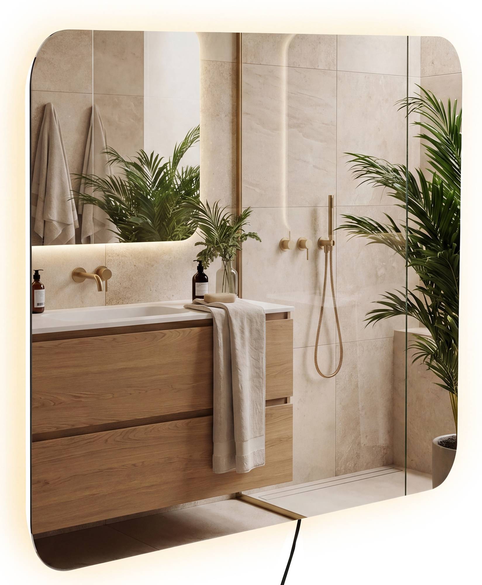 Specchio da bagno Ariva