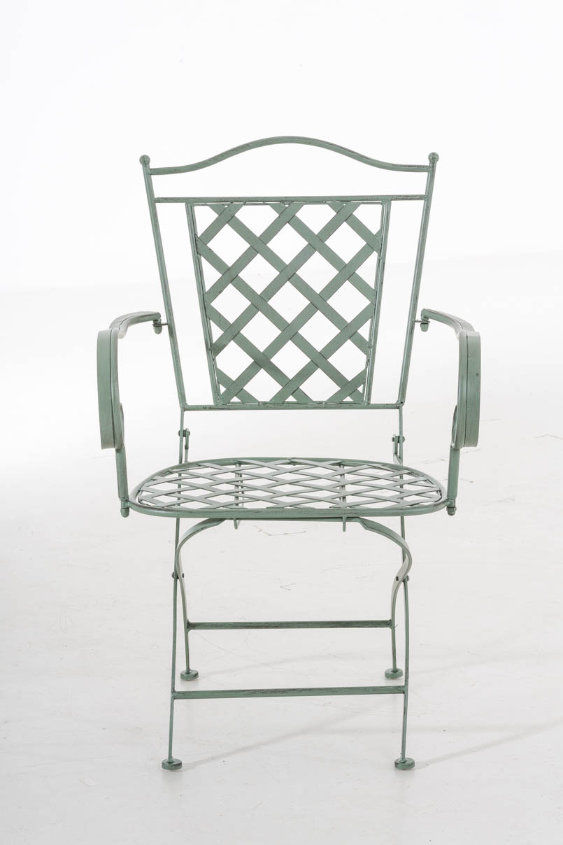Sedia Outdoor in Ferro Adara