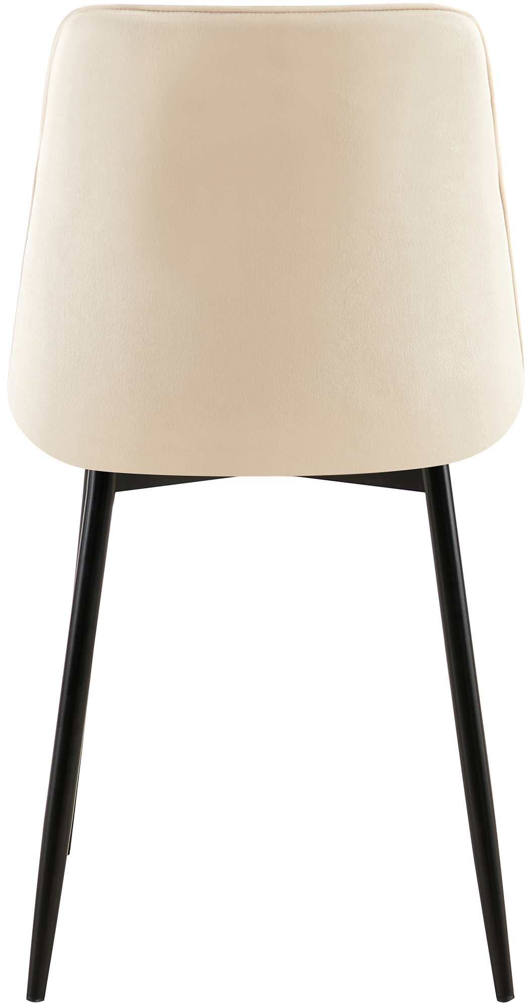 Sedia da pranzo Gifford con rivestimento in velluto