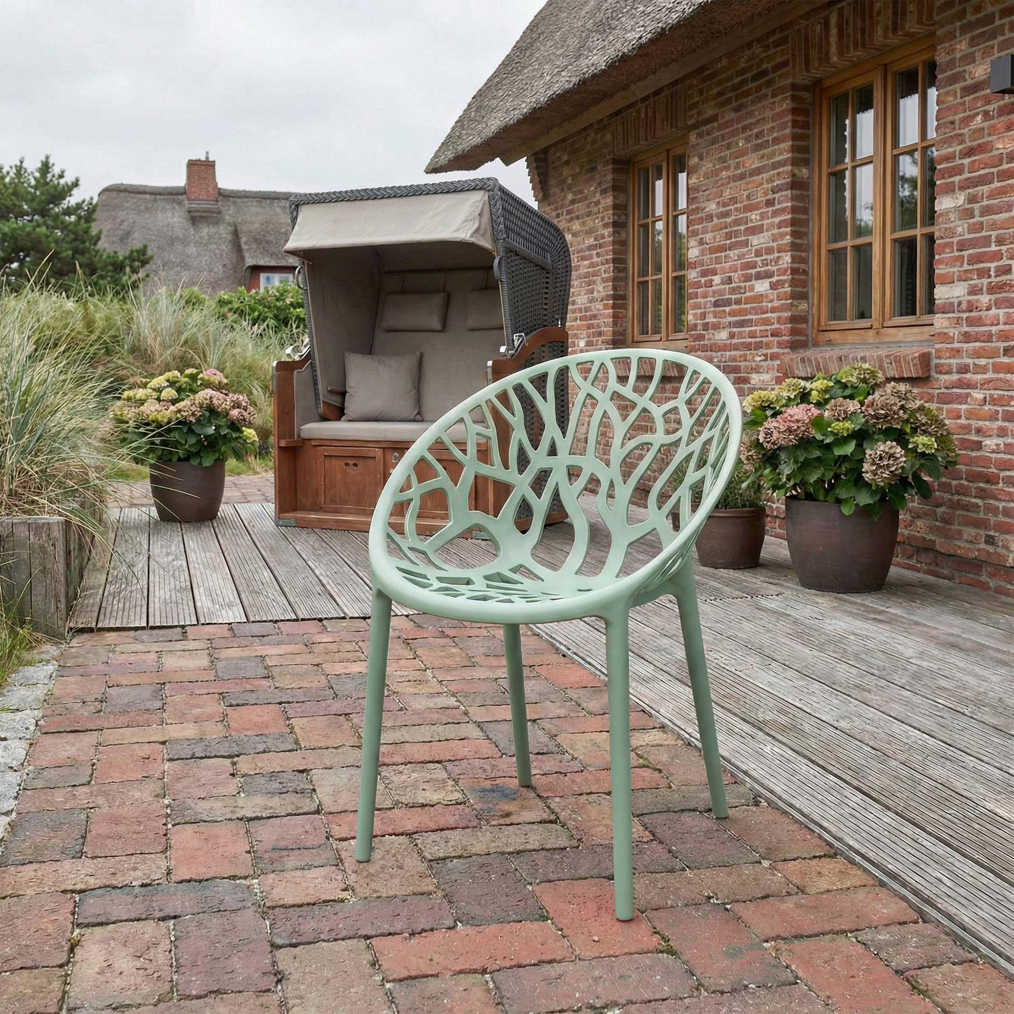 Set da 2 Sedie da Giardino Hope