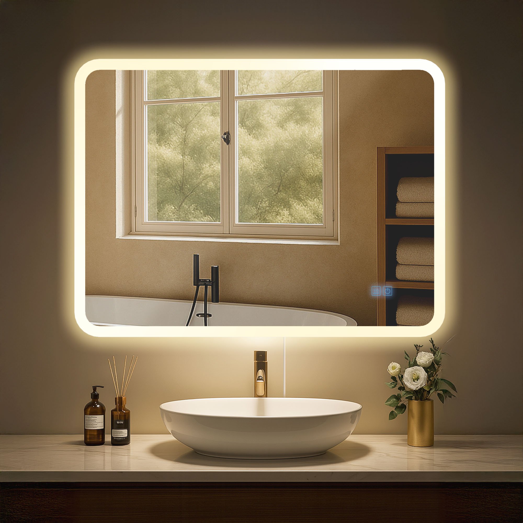 Specchio da bagno Jericho