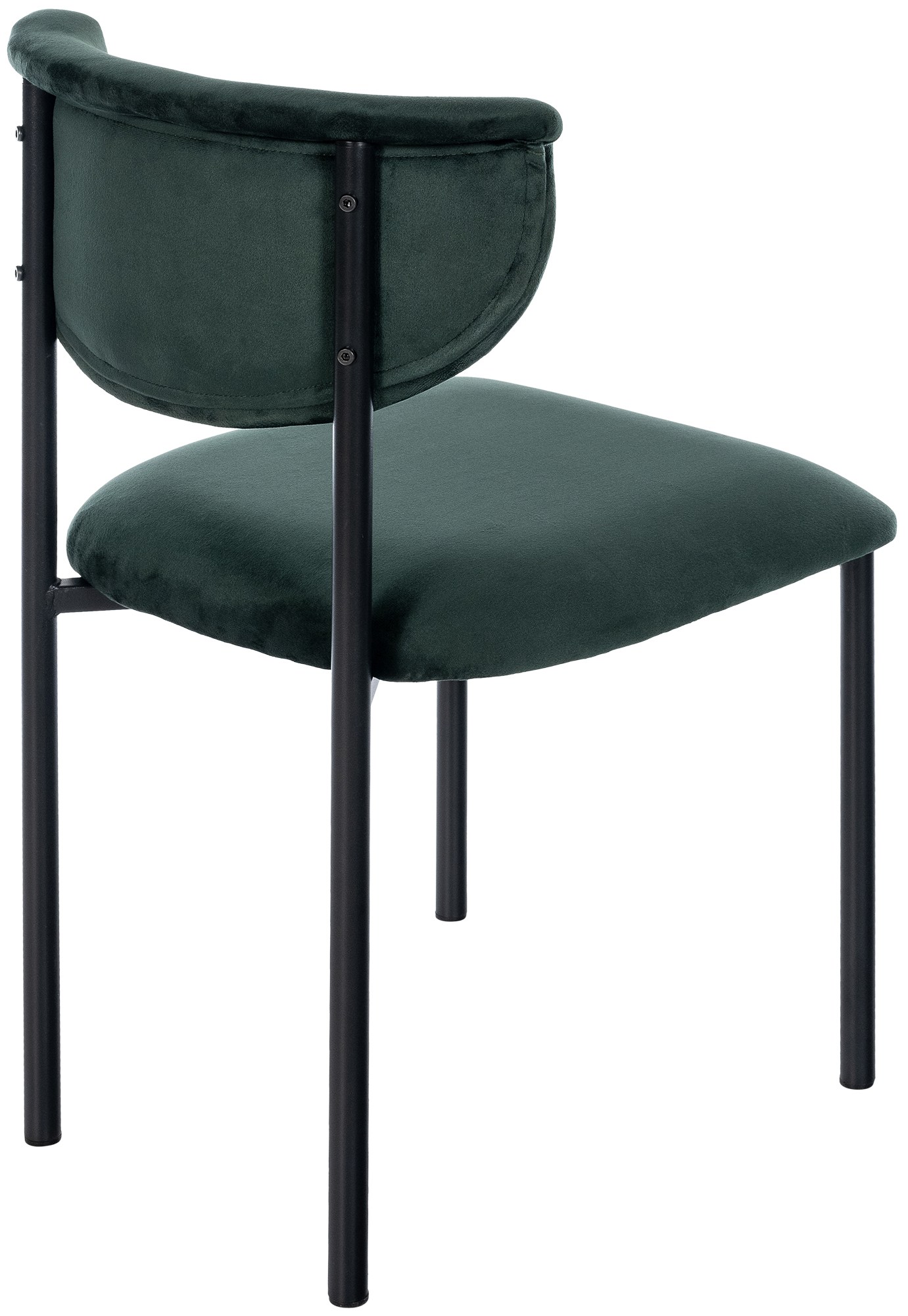 Set di 2 Sedie da Pranzo Gambell in Velluto