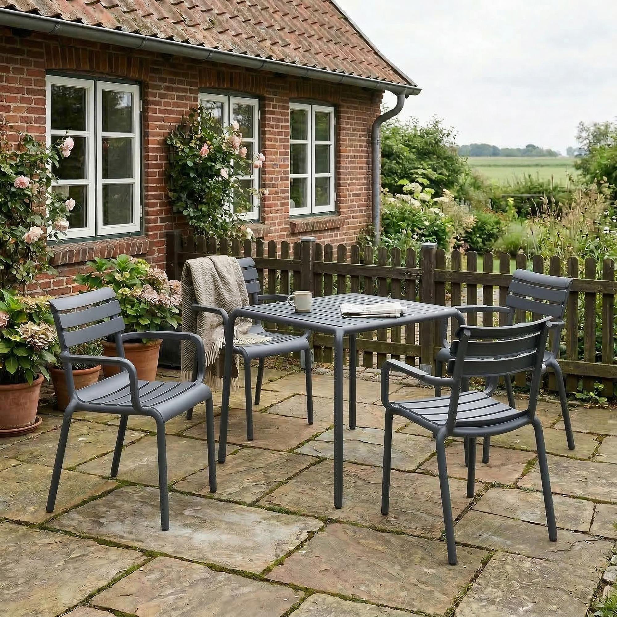 Set da 6 sedie da giardino Paris