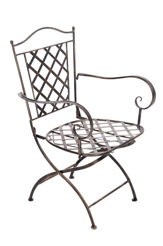 Sedia Outdoor in Ferro Adara