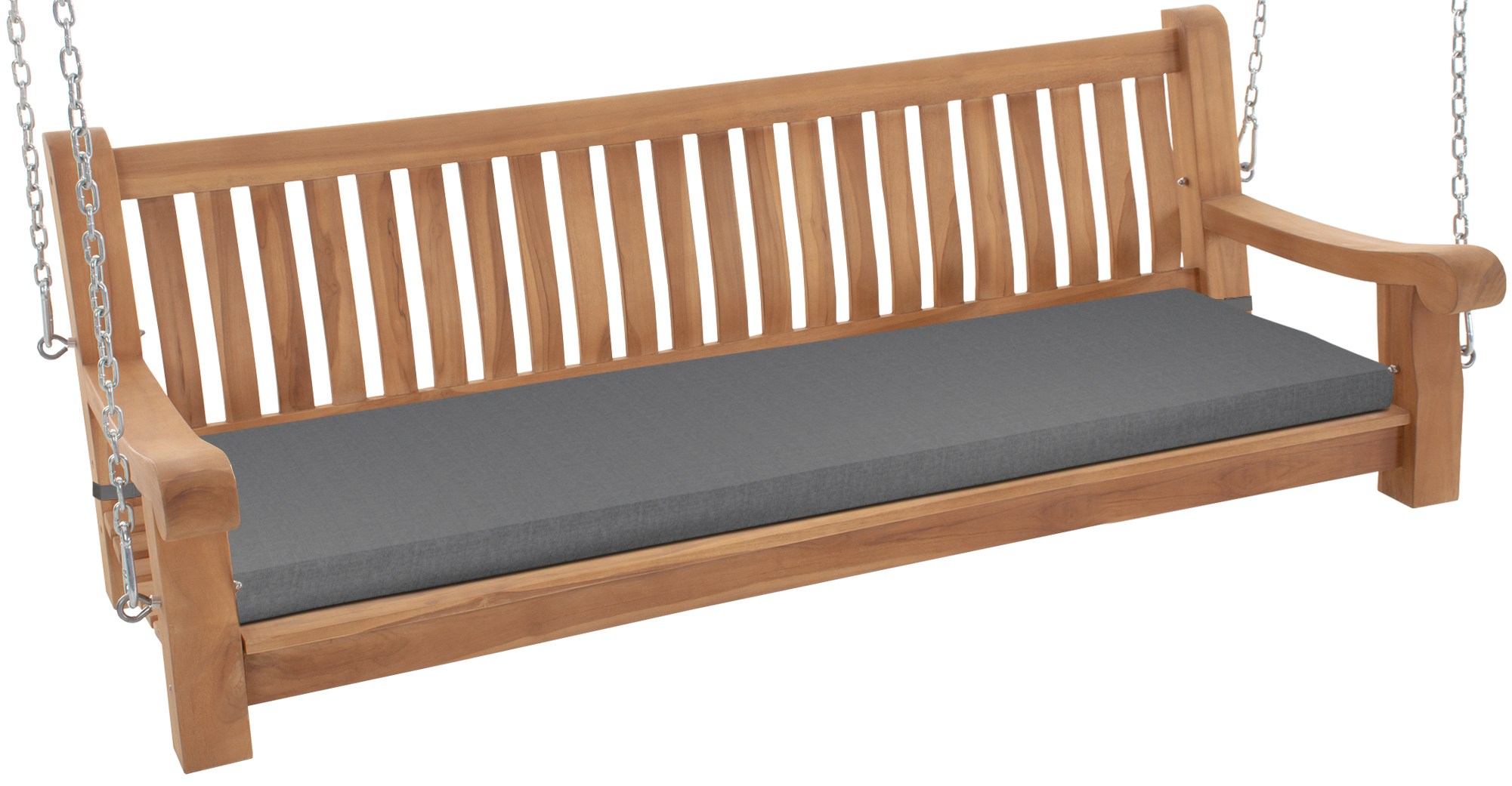 Panchina a dondolo resistente alle intemperie Joyce con cuscino