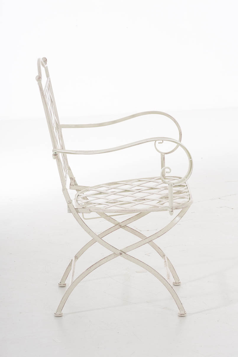 Sedia Outdoor in Ferro Adara