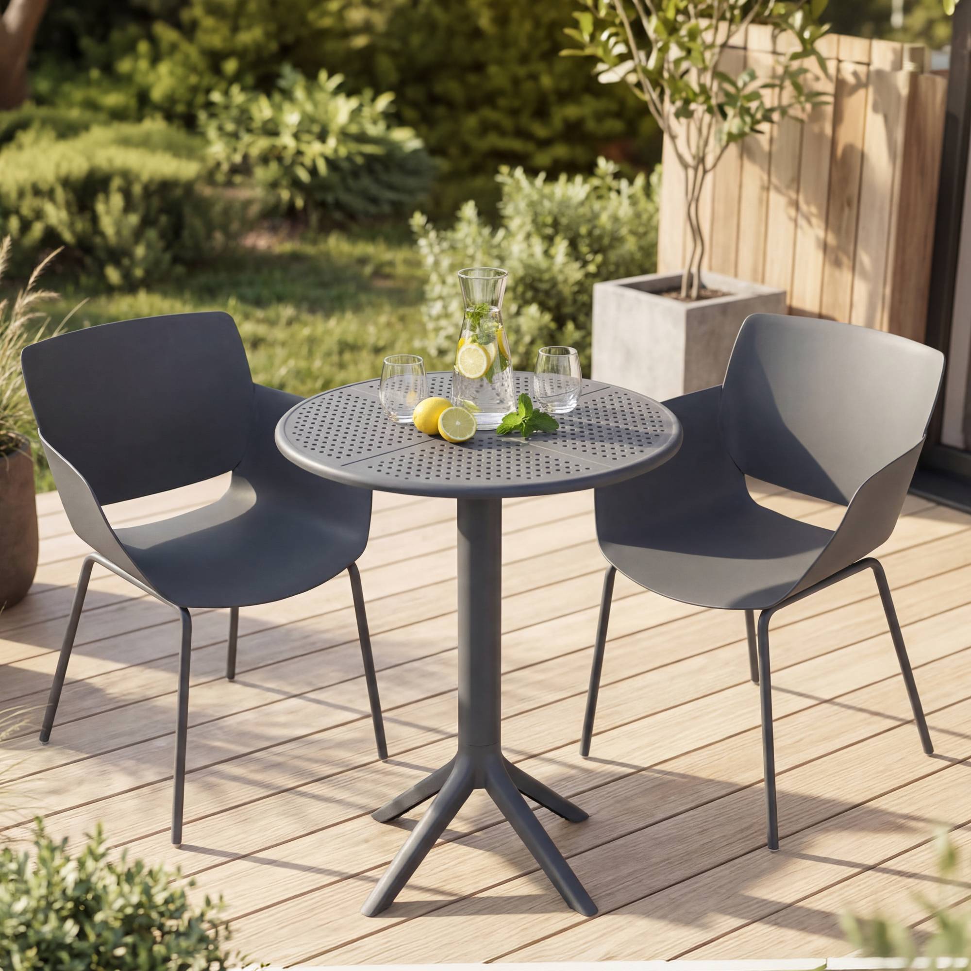 Set da Giardino Siora con 2 Sedie
