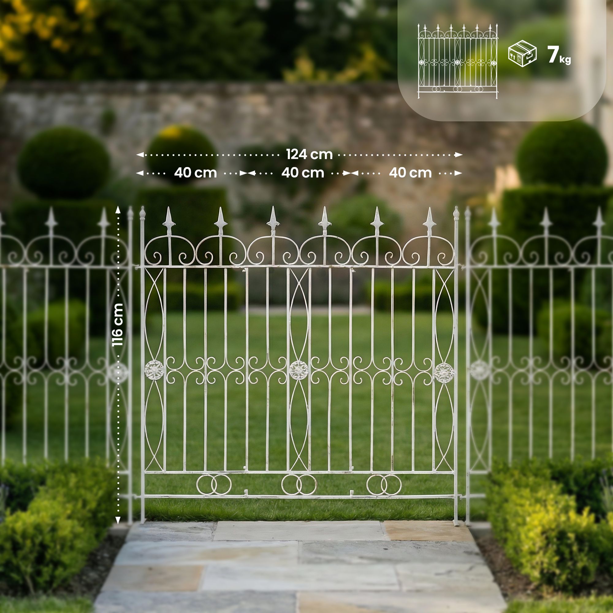 Recinzione da giardino Mangold