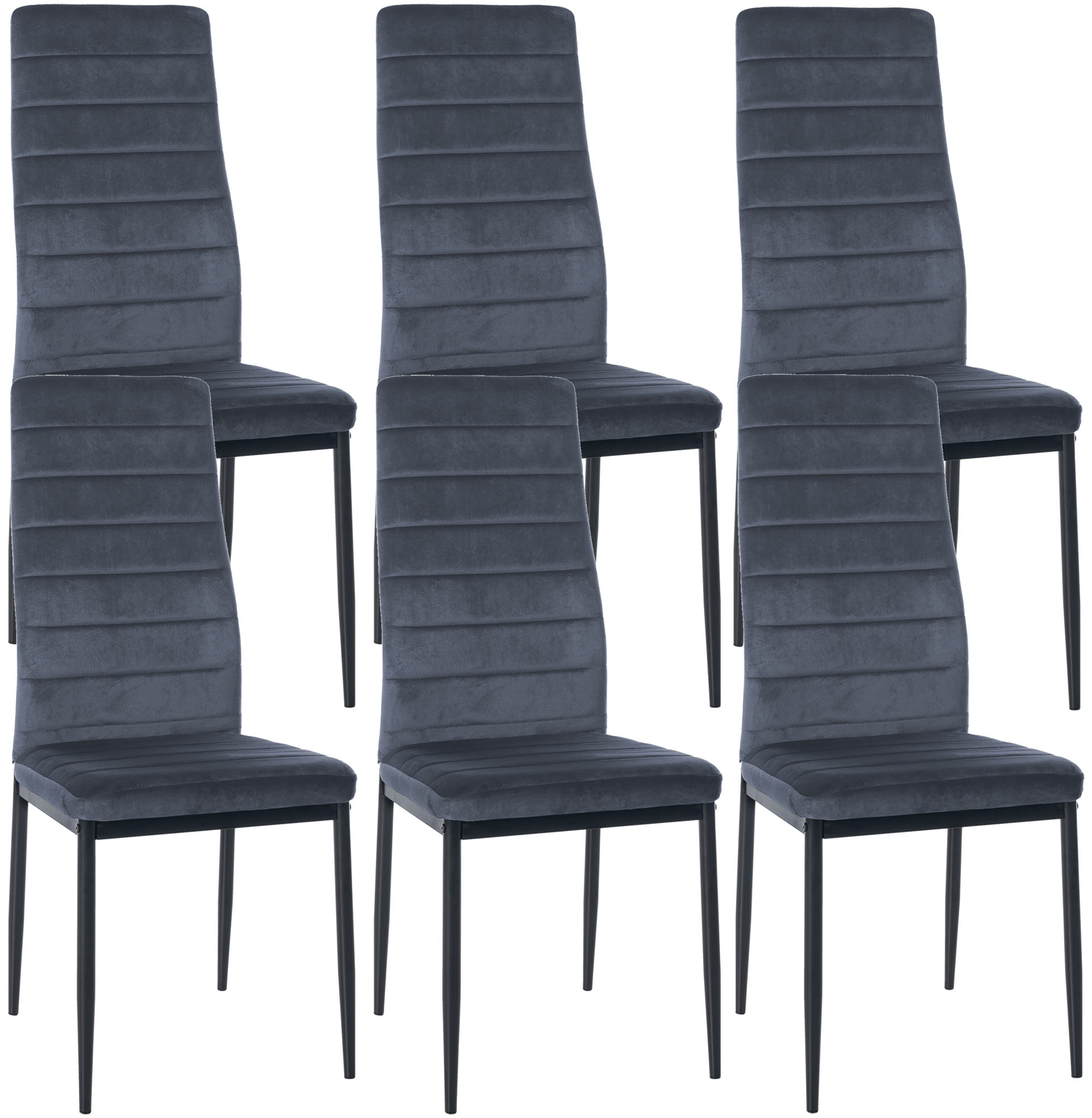 Set di 6 sedie da pranzo Mayfair