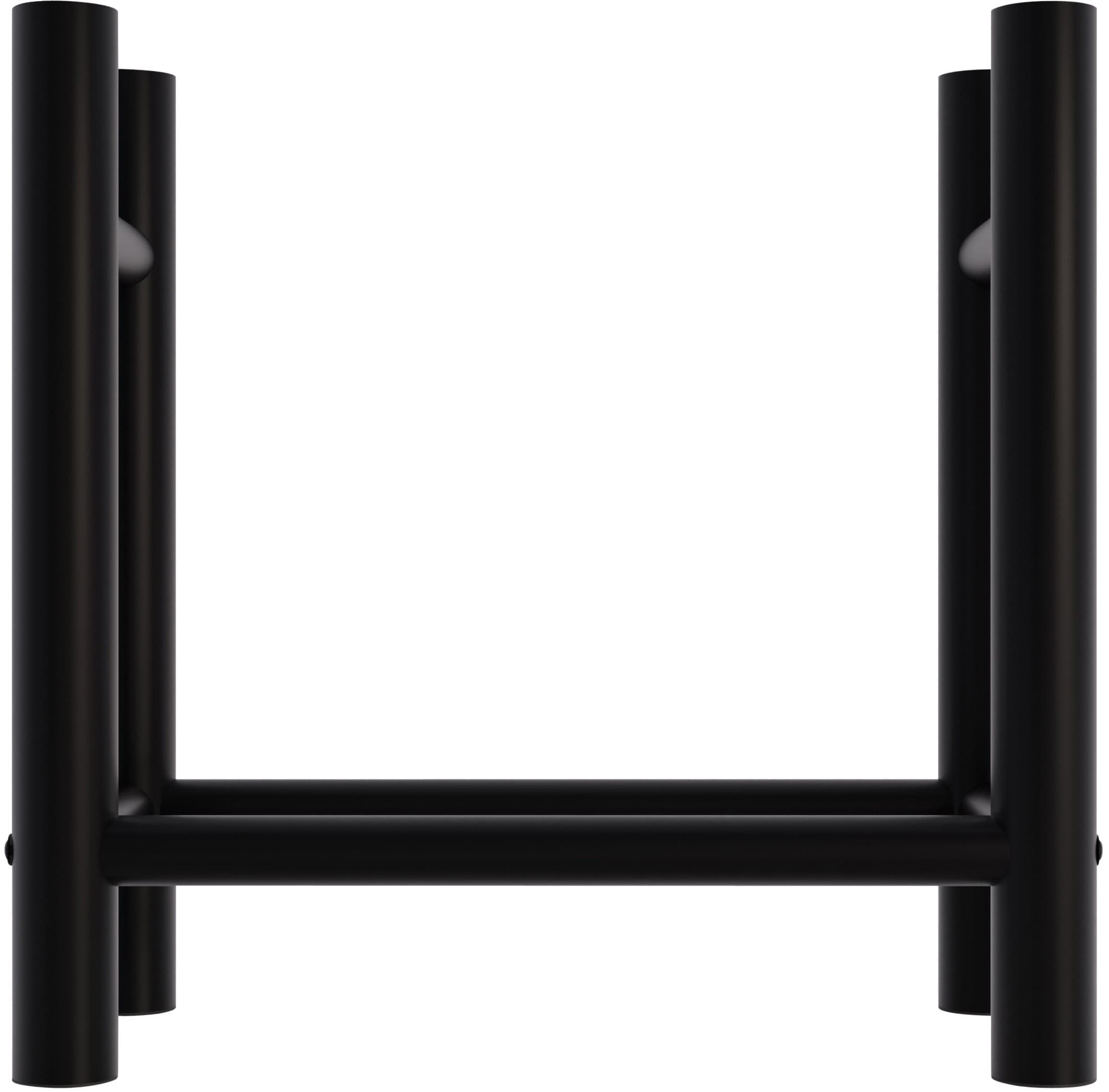 Porta legna da ardere Medya nero