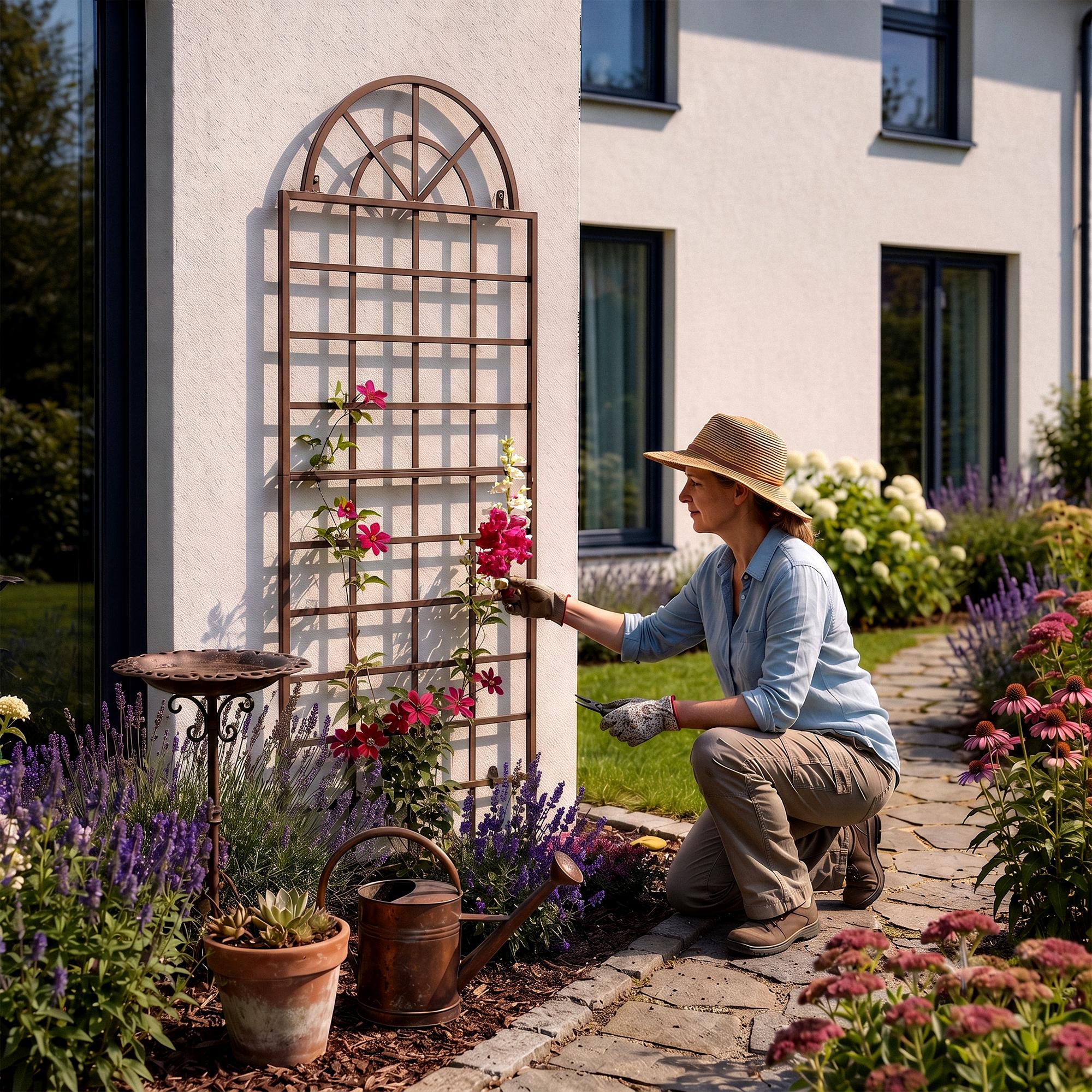 Set da 2 grigliati Viva con fissaggio a parete