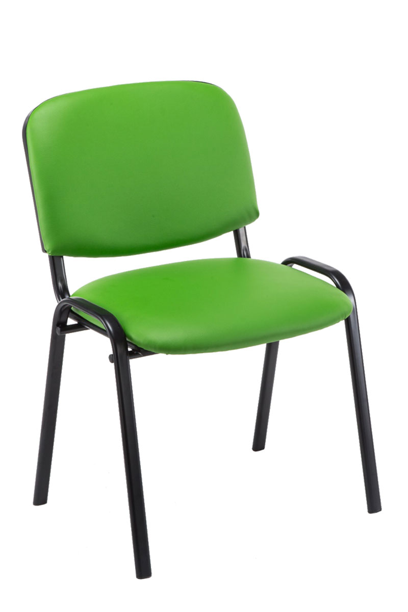 Set 4 Sedie Ufficio Ken Imbottite In Similpelle