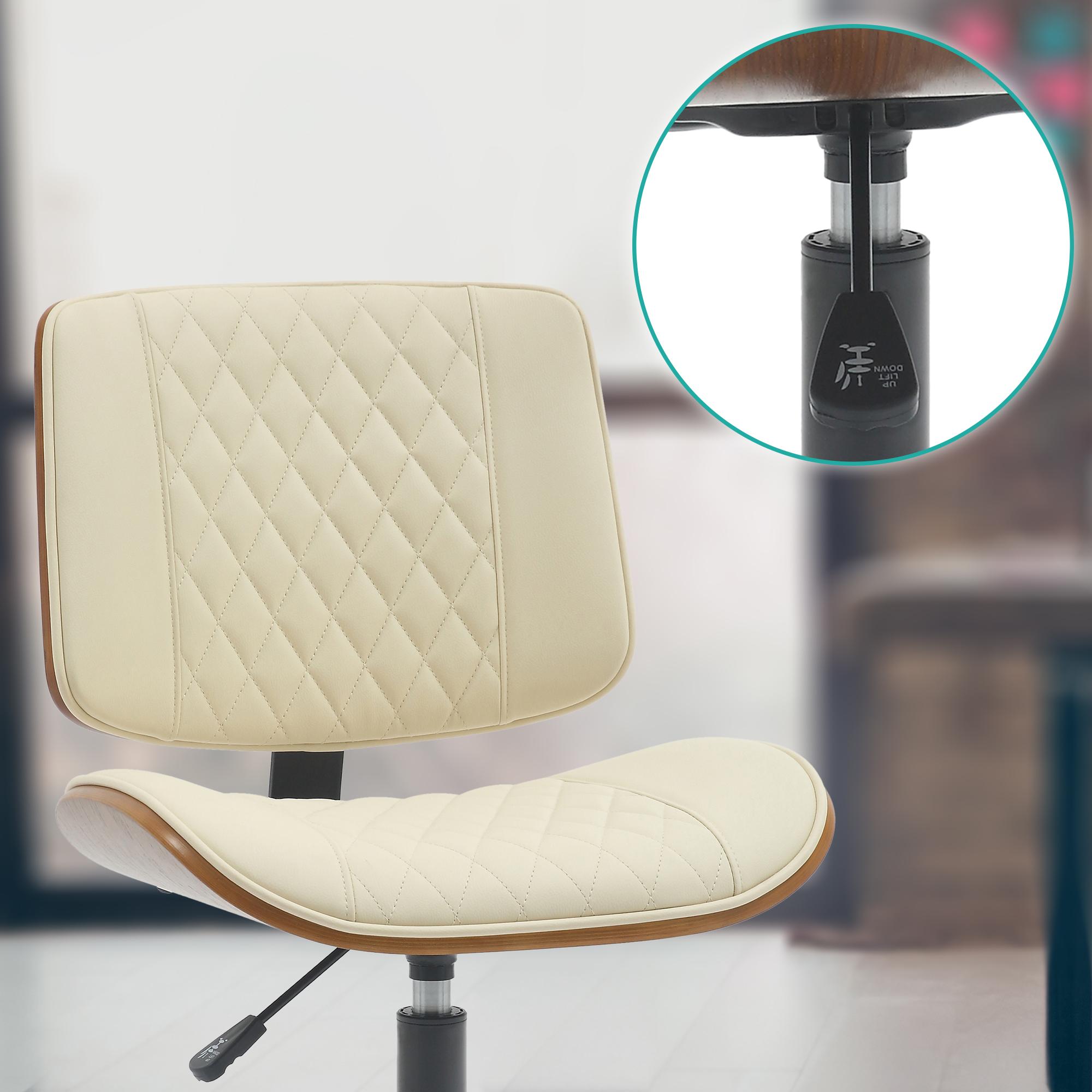 Sedia da ufficio in similpelle Plover