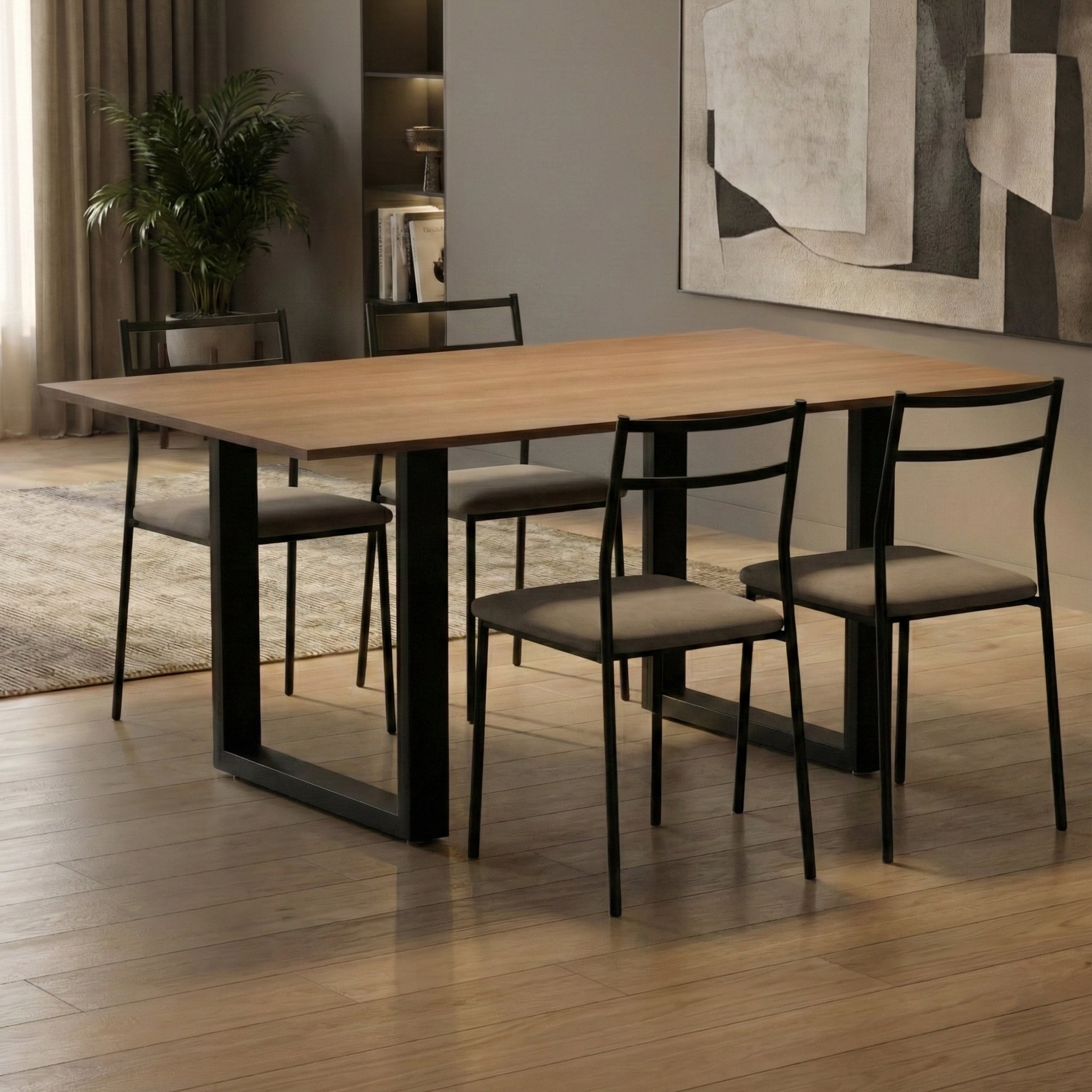 Set di 2 Gambe per Tavolo Ilkan