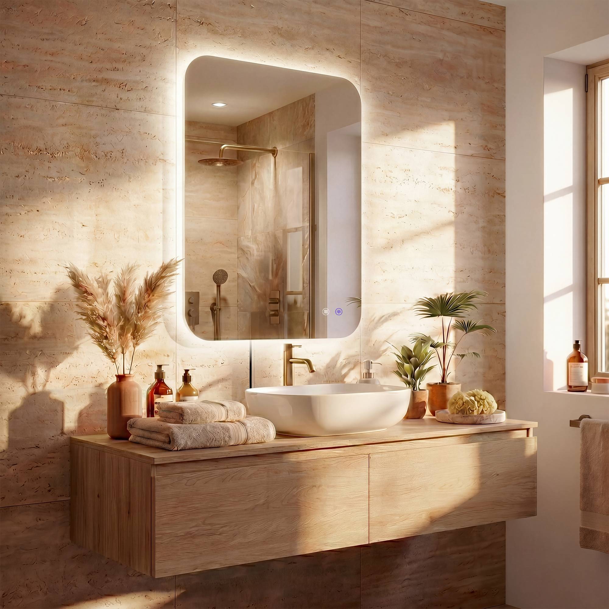 Specchio da bagno Ariva