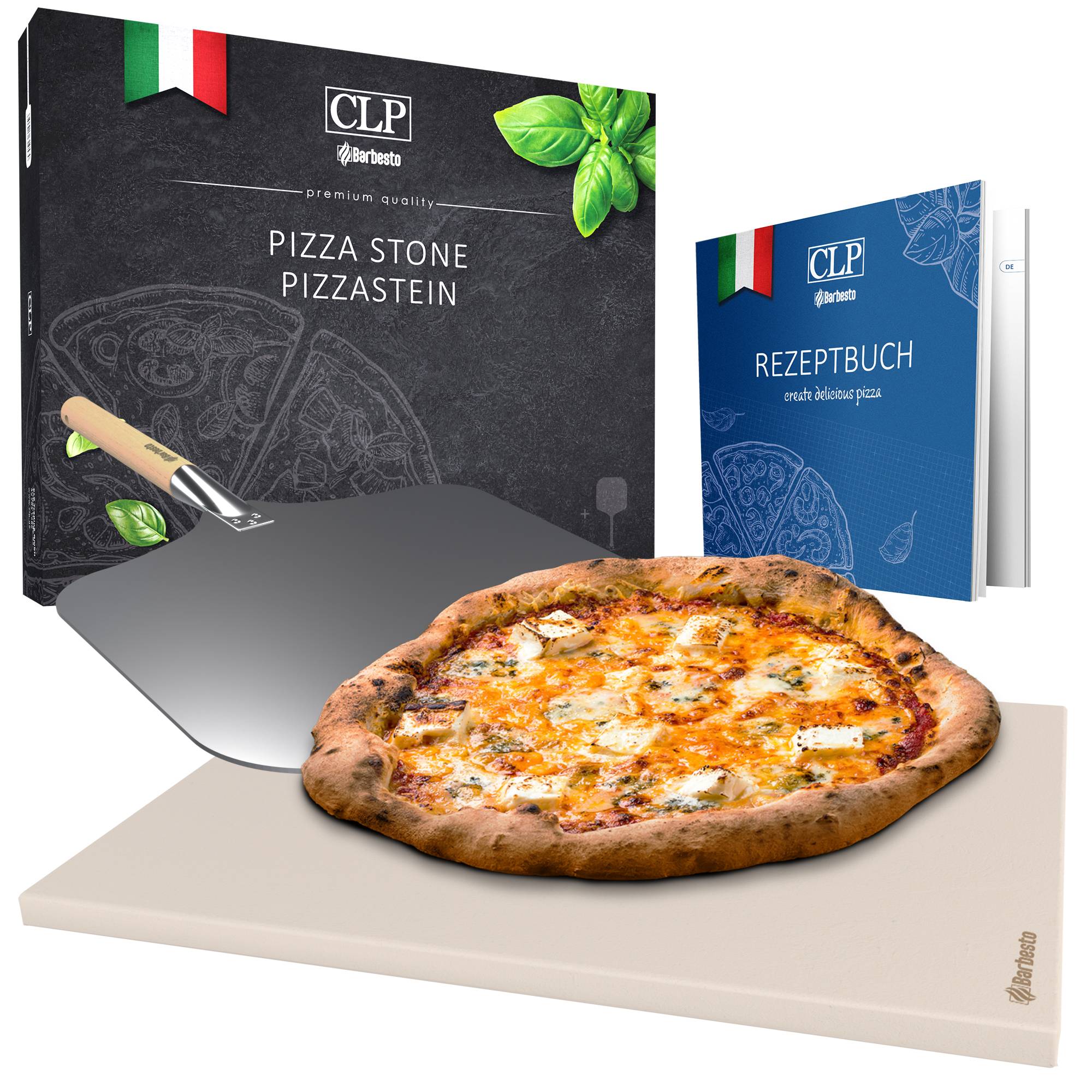 Set di pietre per pizza