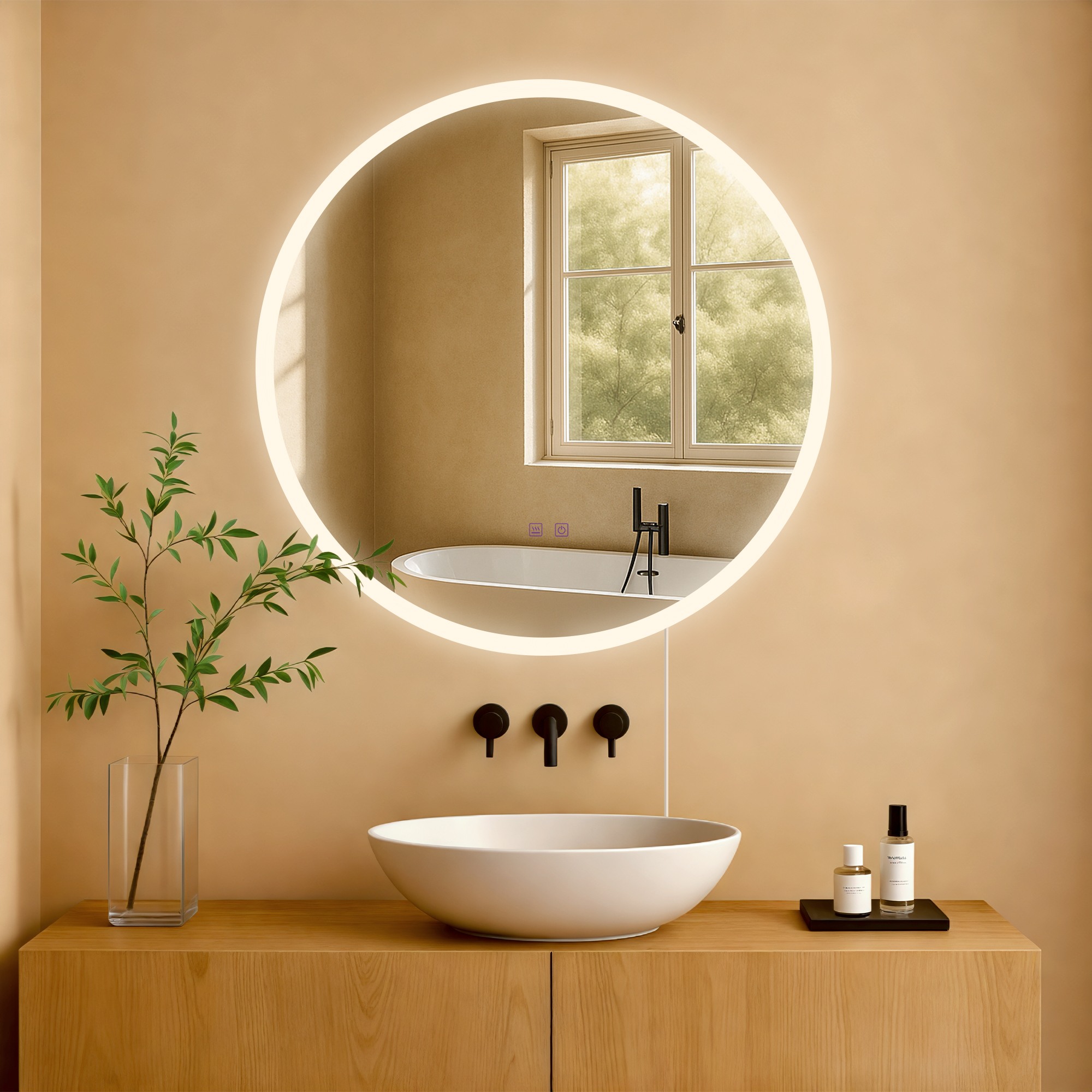 Specchio da bagno Laconia