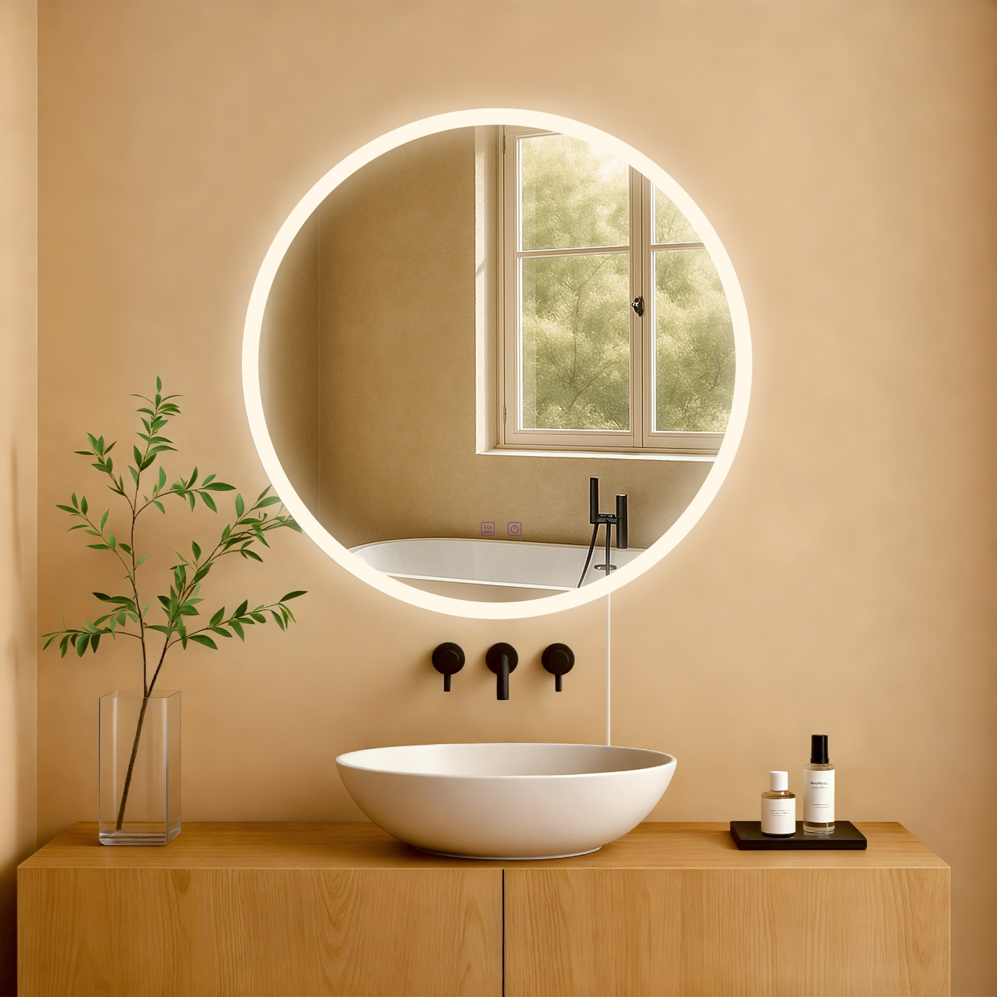 Specchio da bagno Laconia