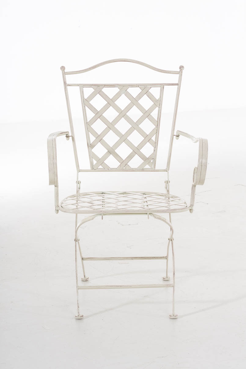 Sedia Outdoor in Ferro Adara