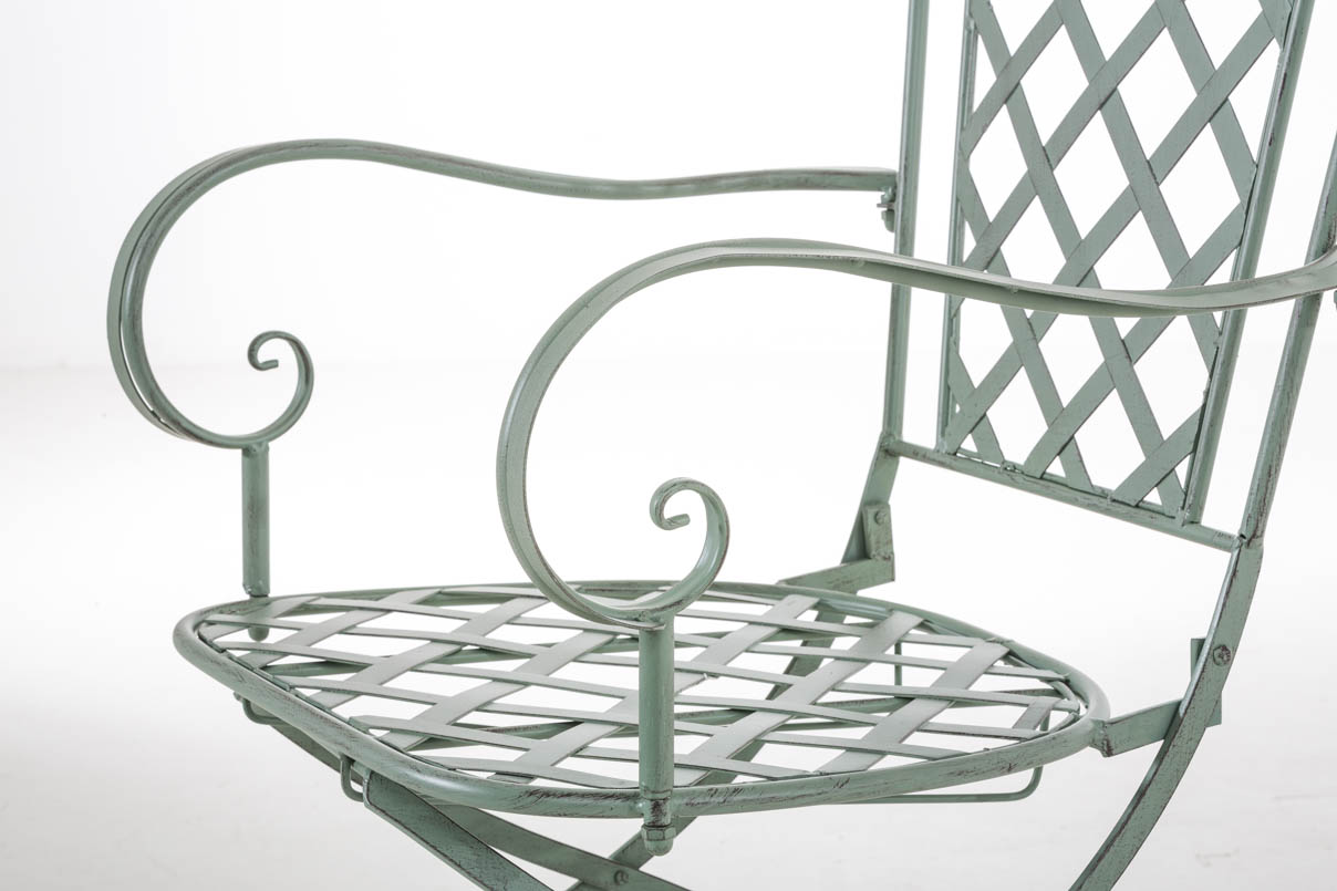 Sedia Outdoor in Ferro Adara