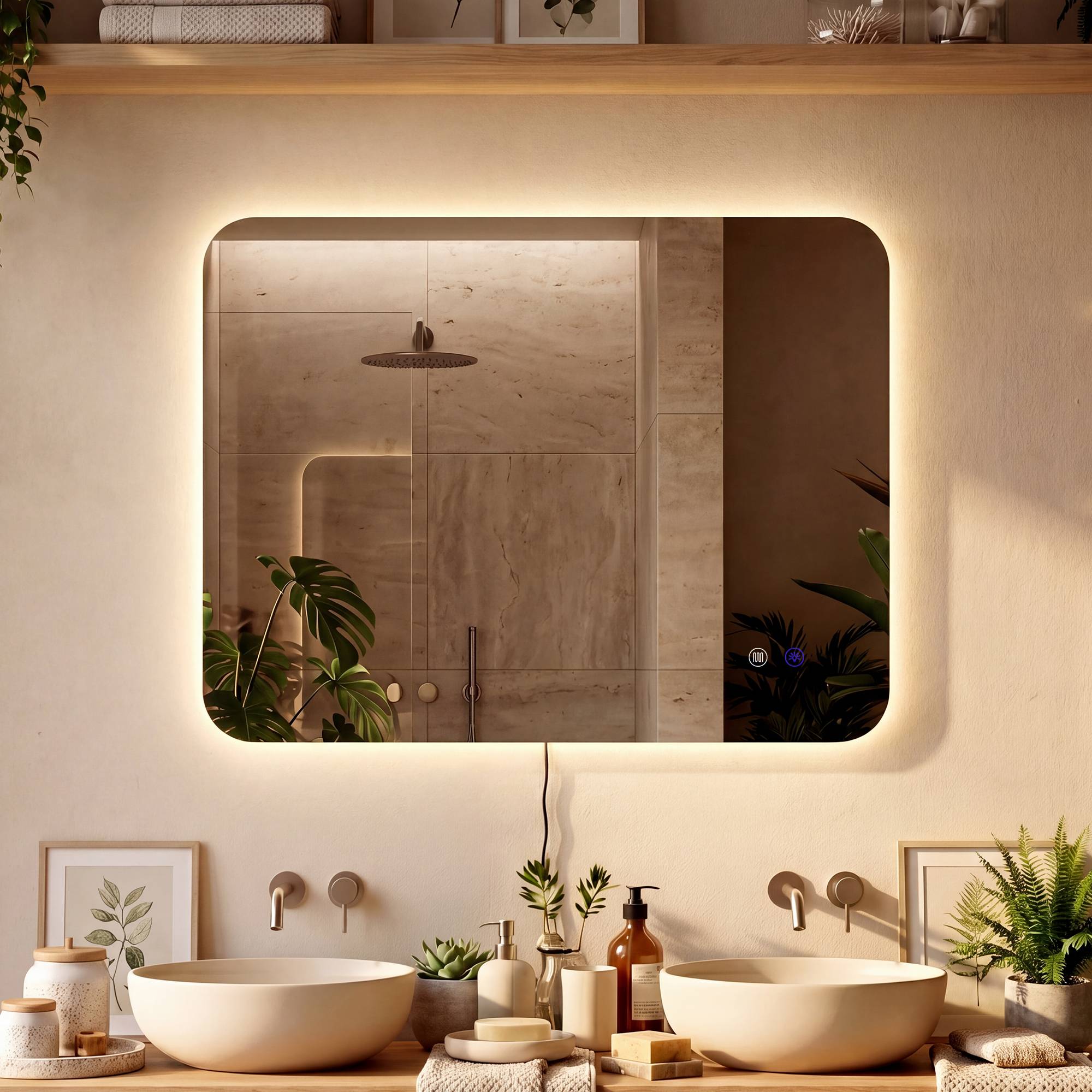 Specchio da bagno Ariva