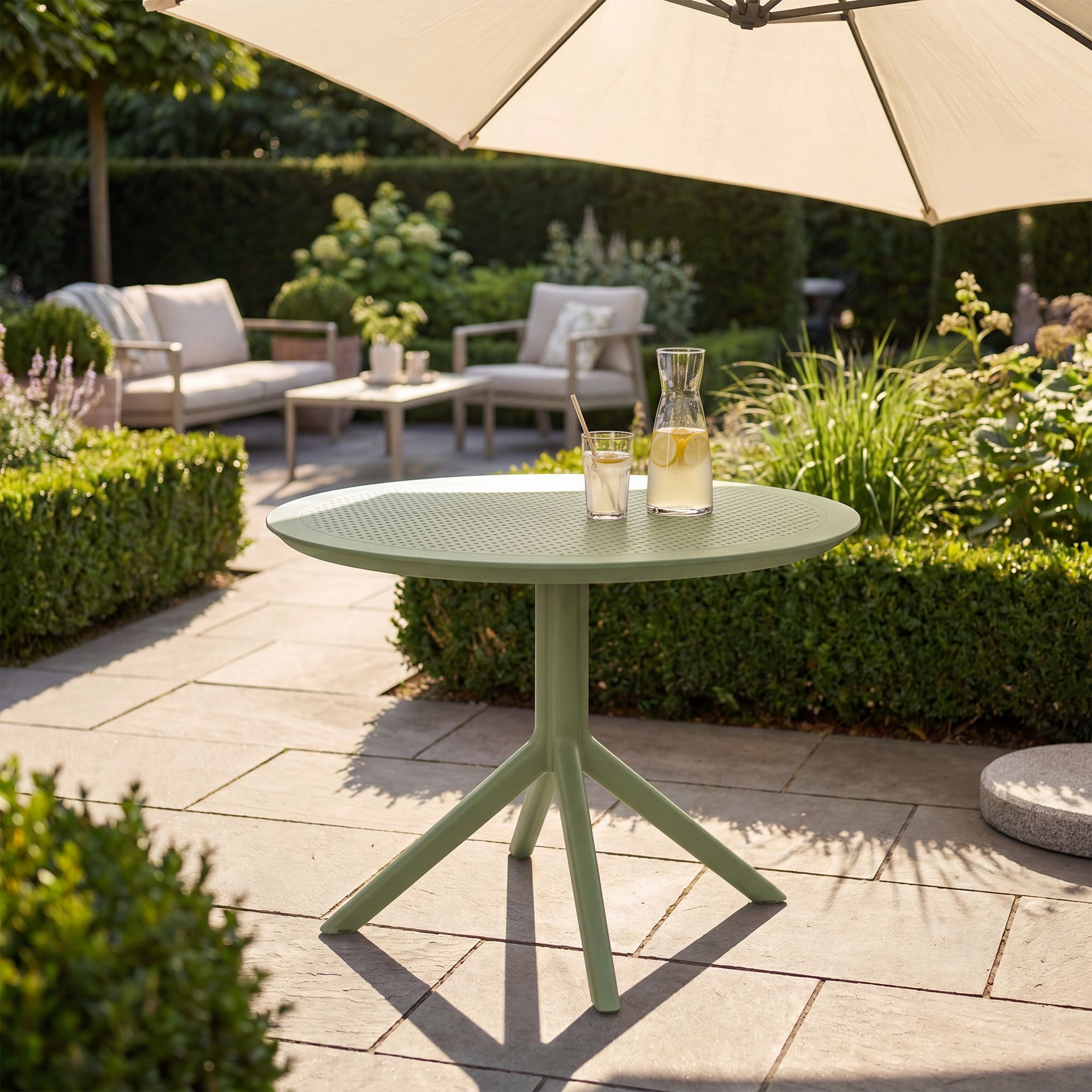 Tavolo da Giardino Rotondo Sky Ø 105 cm
