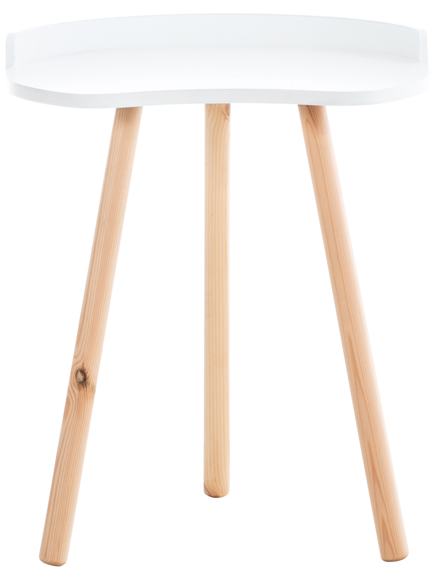Tavolino d'appoggio Jannis in stile scandinavo