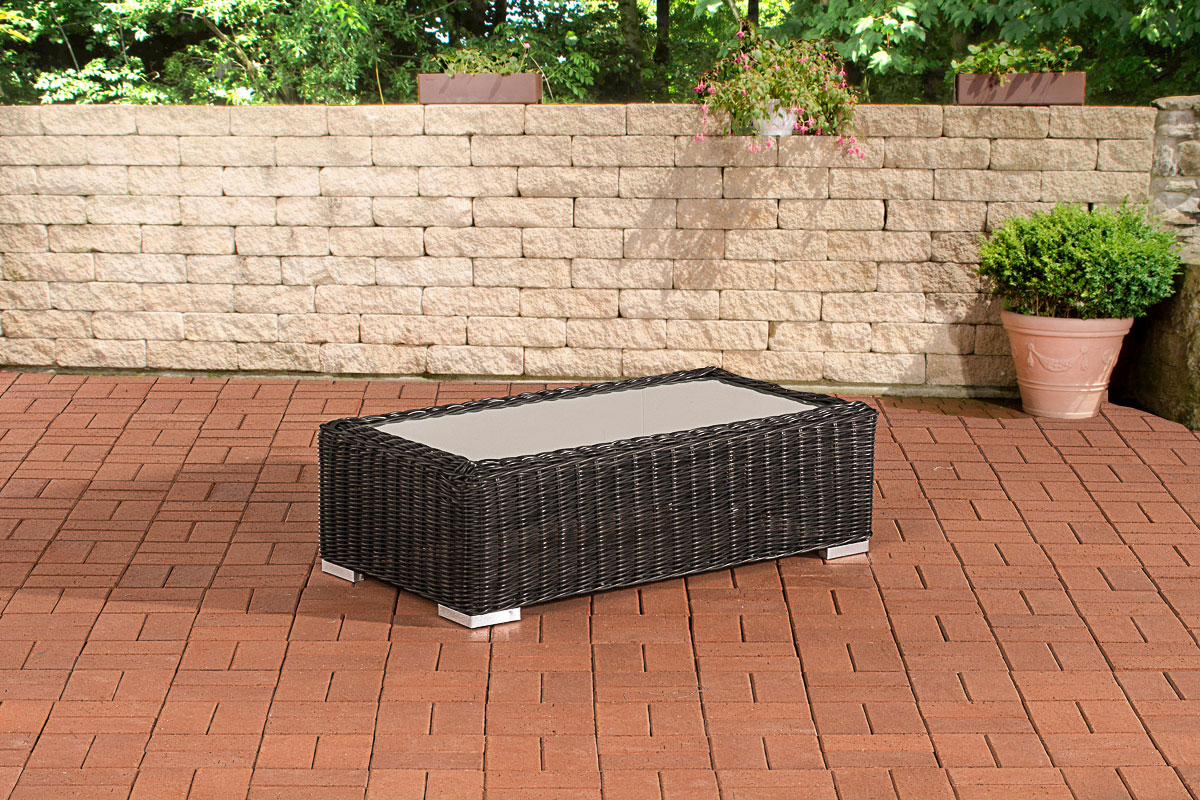Tavolo da salotto in rattan Madeira 110 x 60