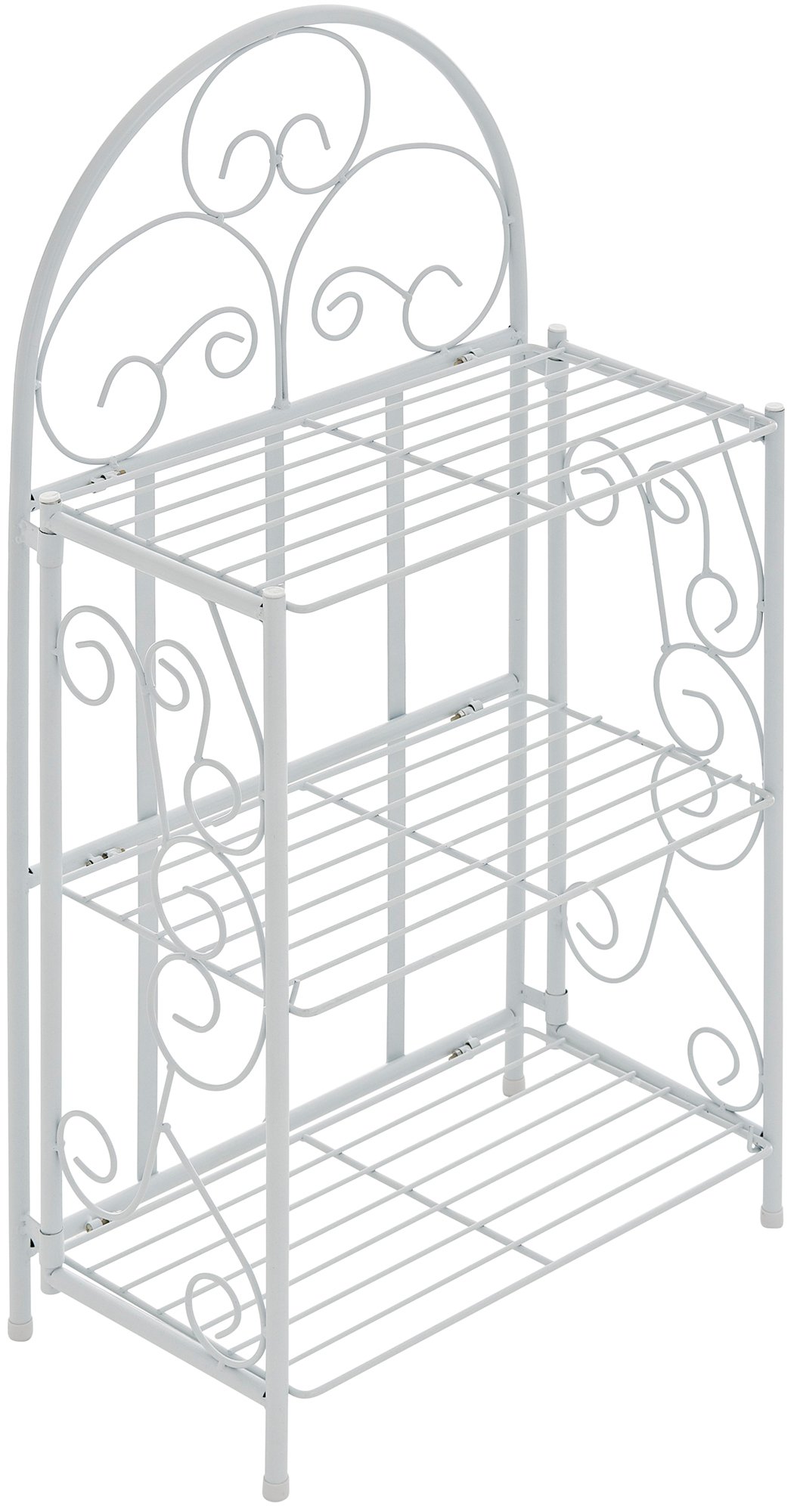Scaffale in Ferro Rosa