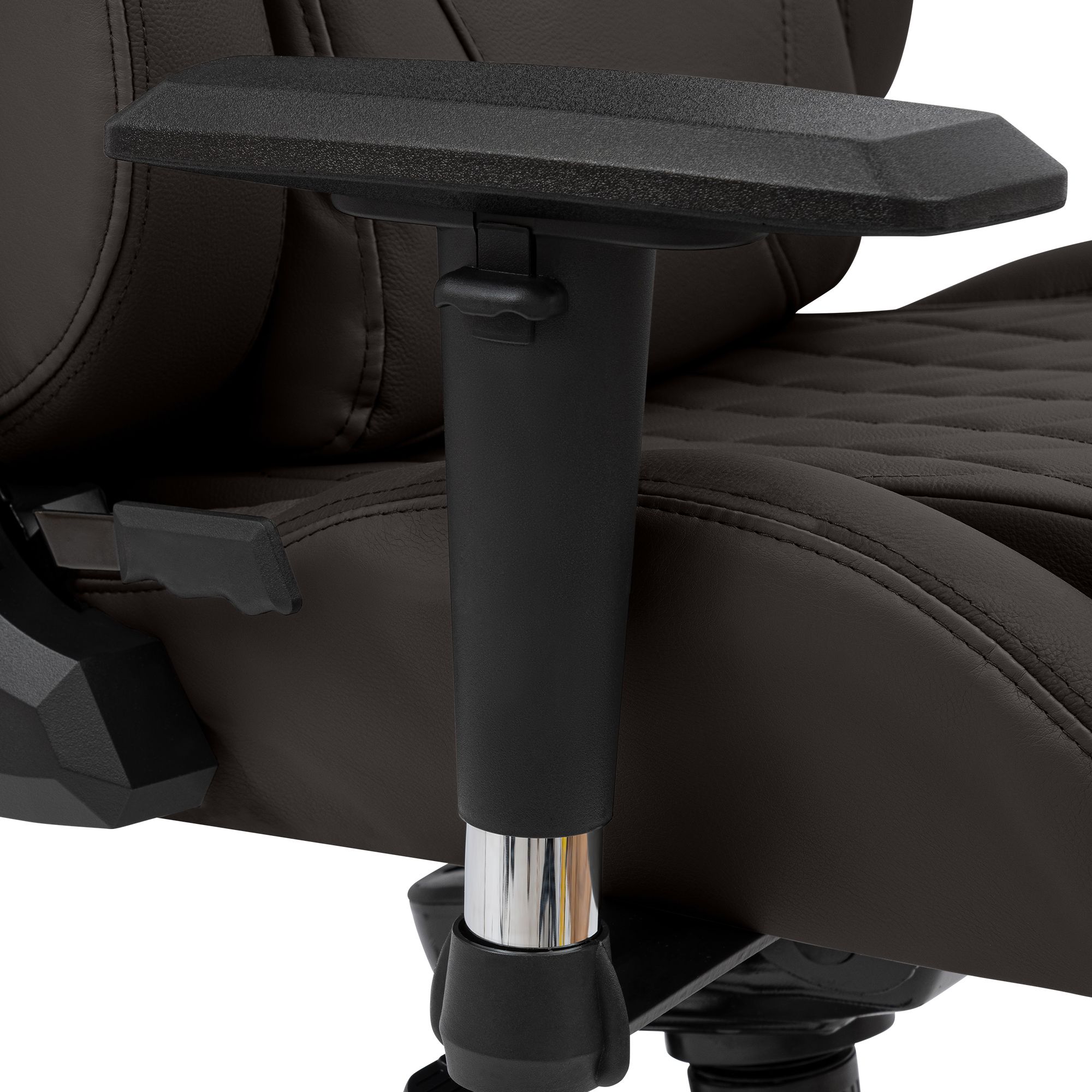 Sedia da ufficio Keren con rivestimento in vera pelle