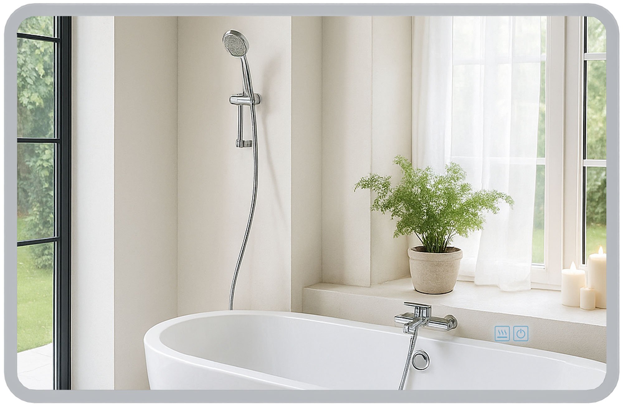 Specchio da bagno Jericho