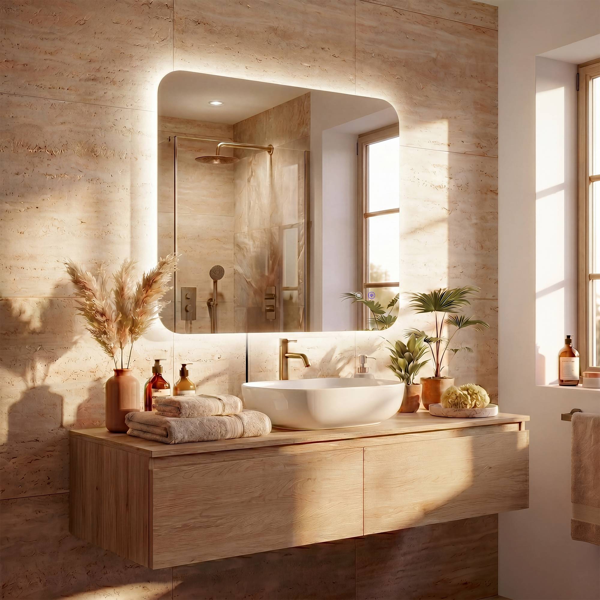 Specchio da bagno Ariva