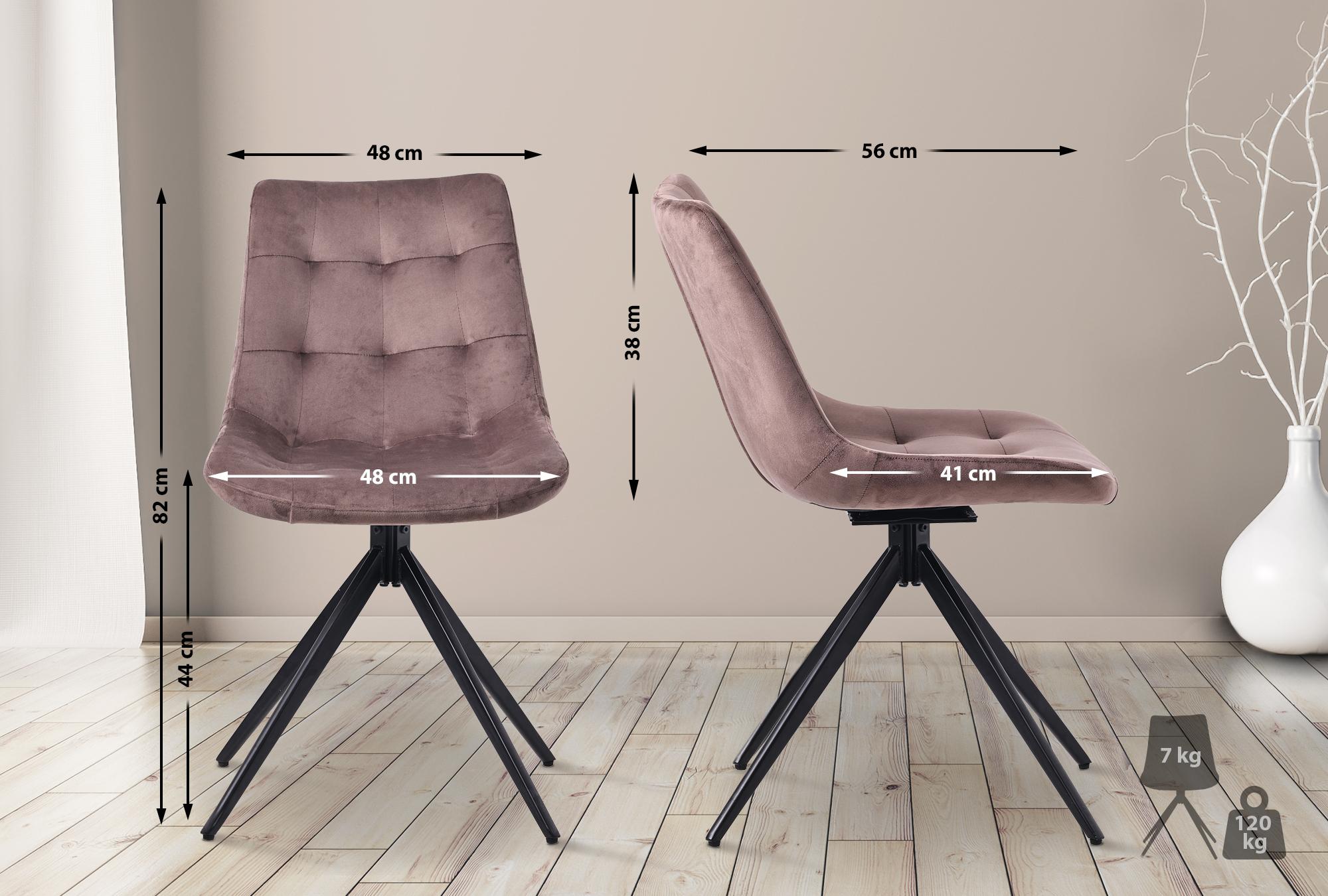 Set di 2 sedie da pranzo Merna