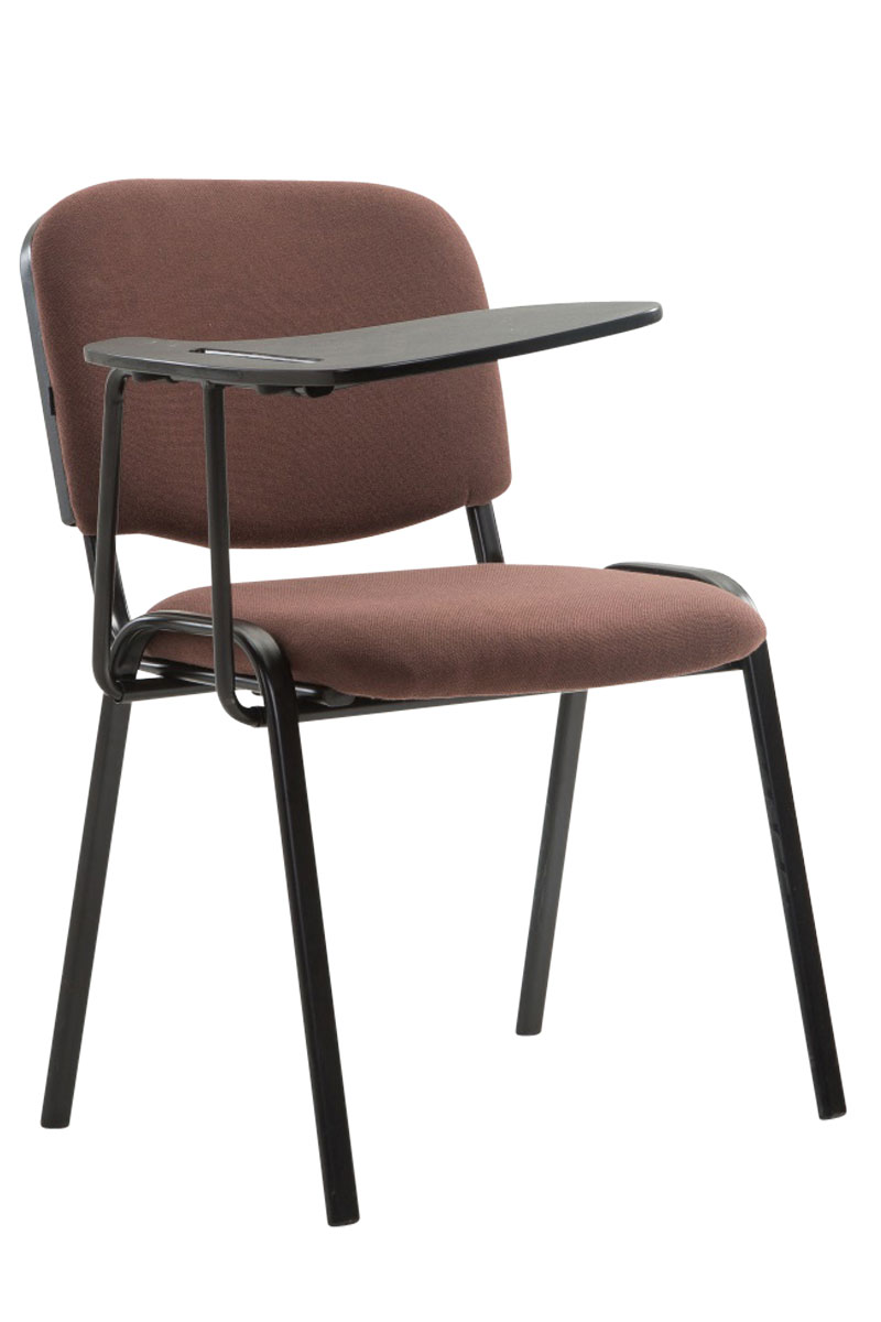 Sedia Ken in tessuto con tavolino ribaltabile