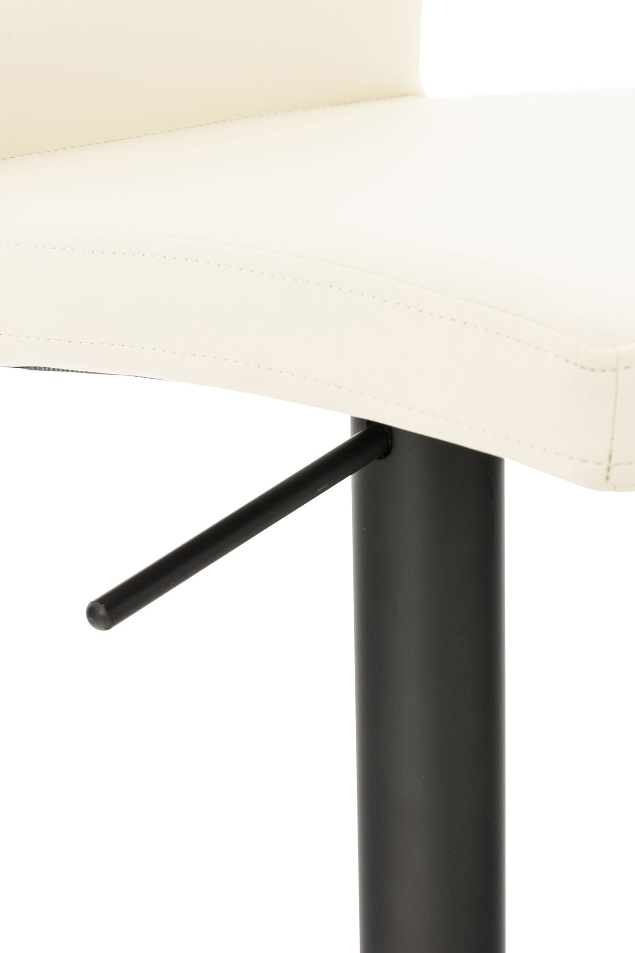 Sgabello da bar Cadiz con rivestimento in similpelle