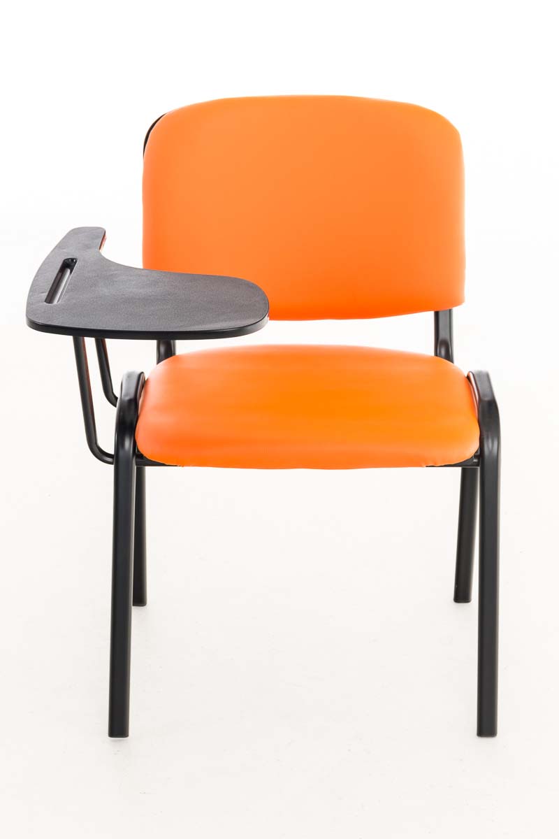 Sedia Ken in similpelle con tavolino ribaltabile