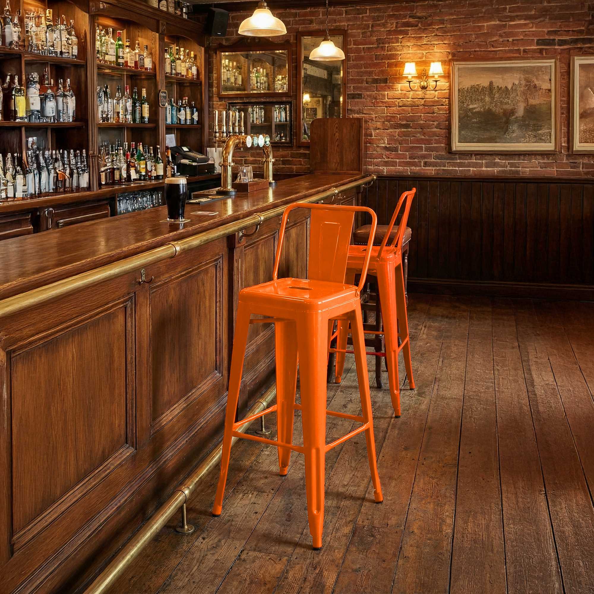Set di 2 sgabelli da bar Mason