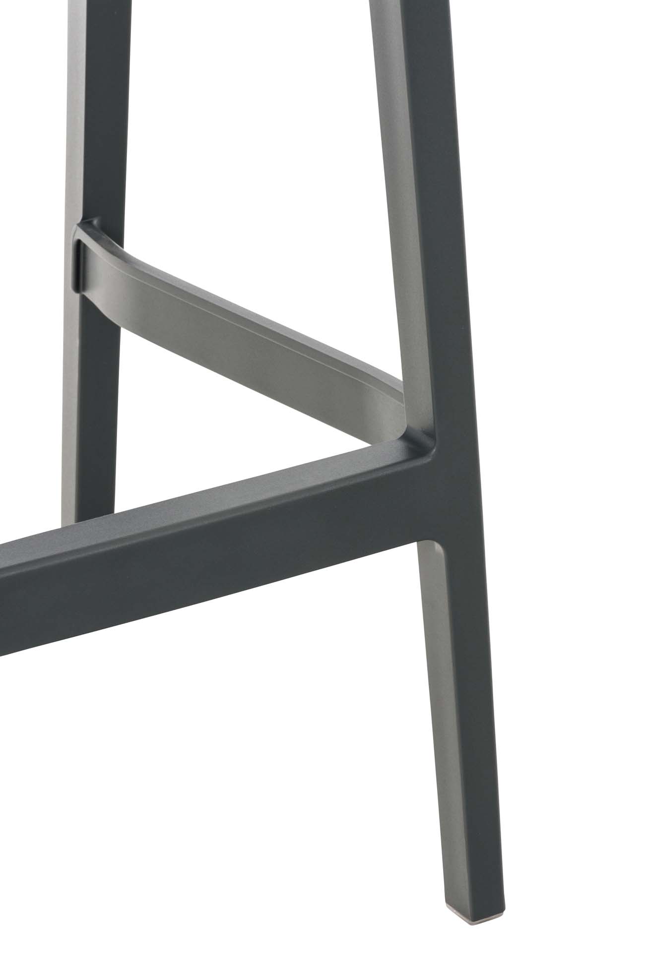 Set da 4 sgabelli da bar Maya in plastica