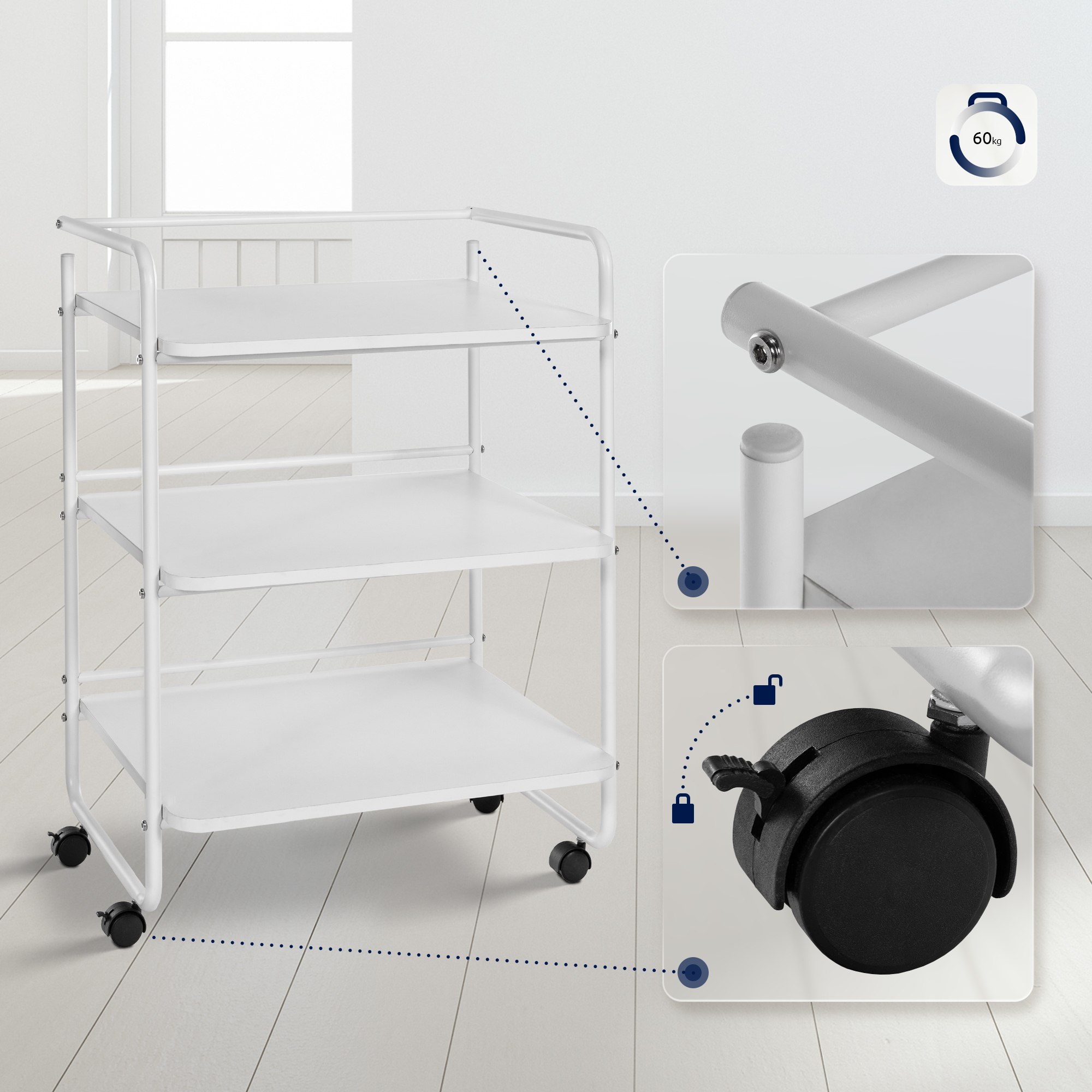 Carrello per apparecchi cosmetici PL902