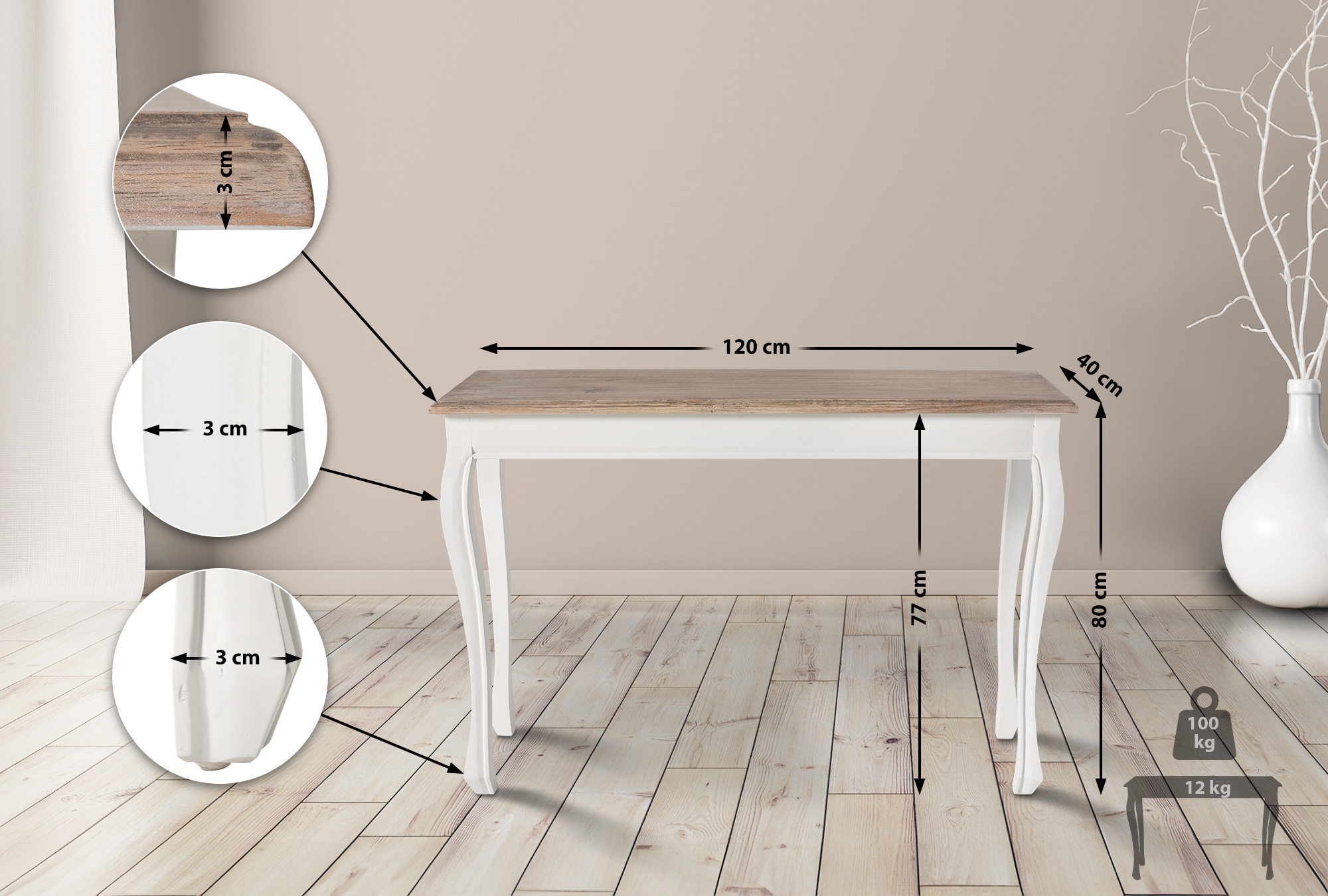 Tavolo console Balto