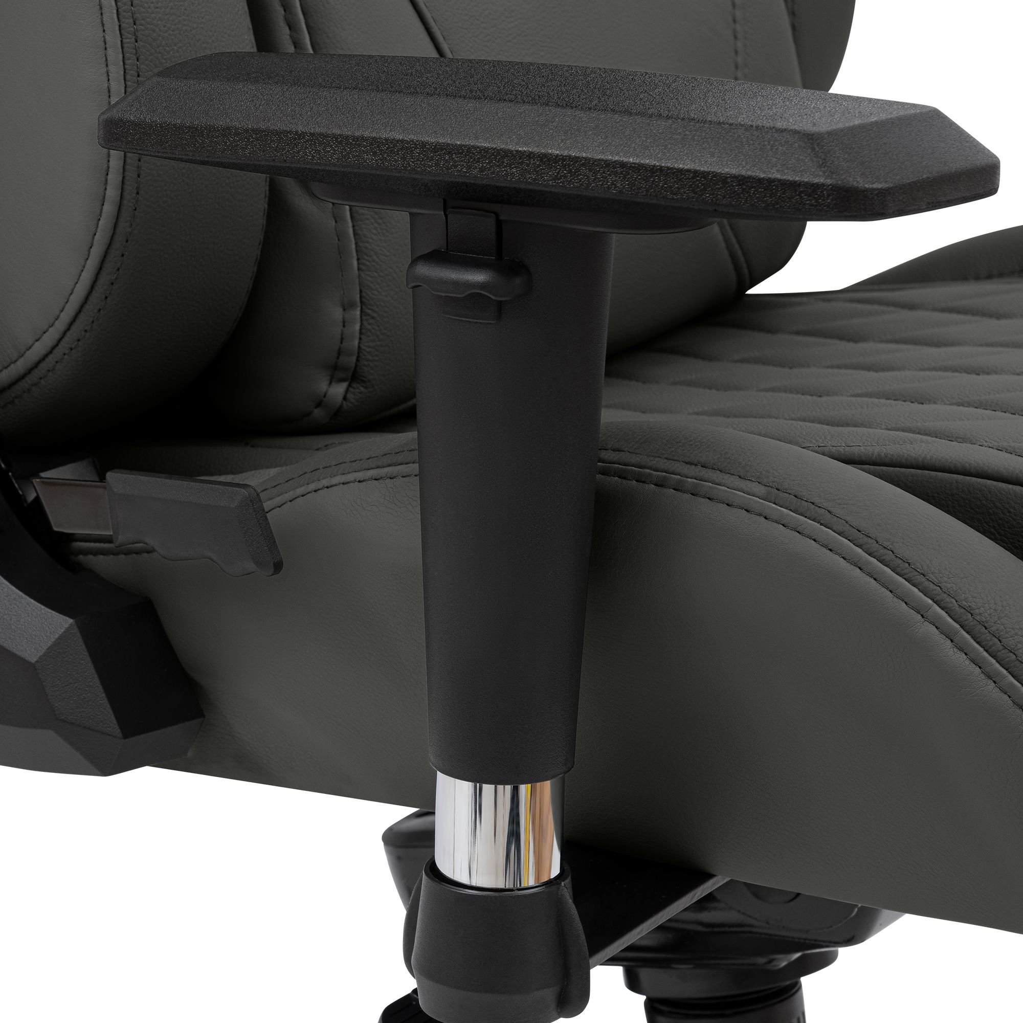 Sedia da ufficio Keren con rivestimento in vera pelle