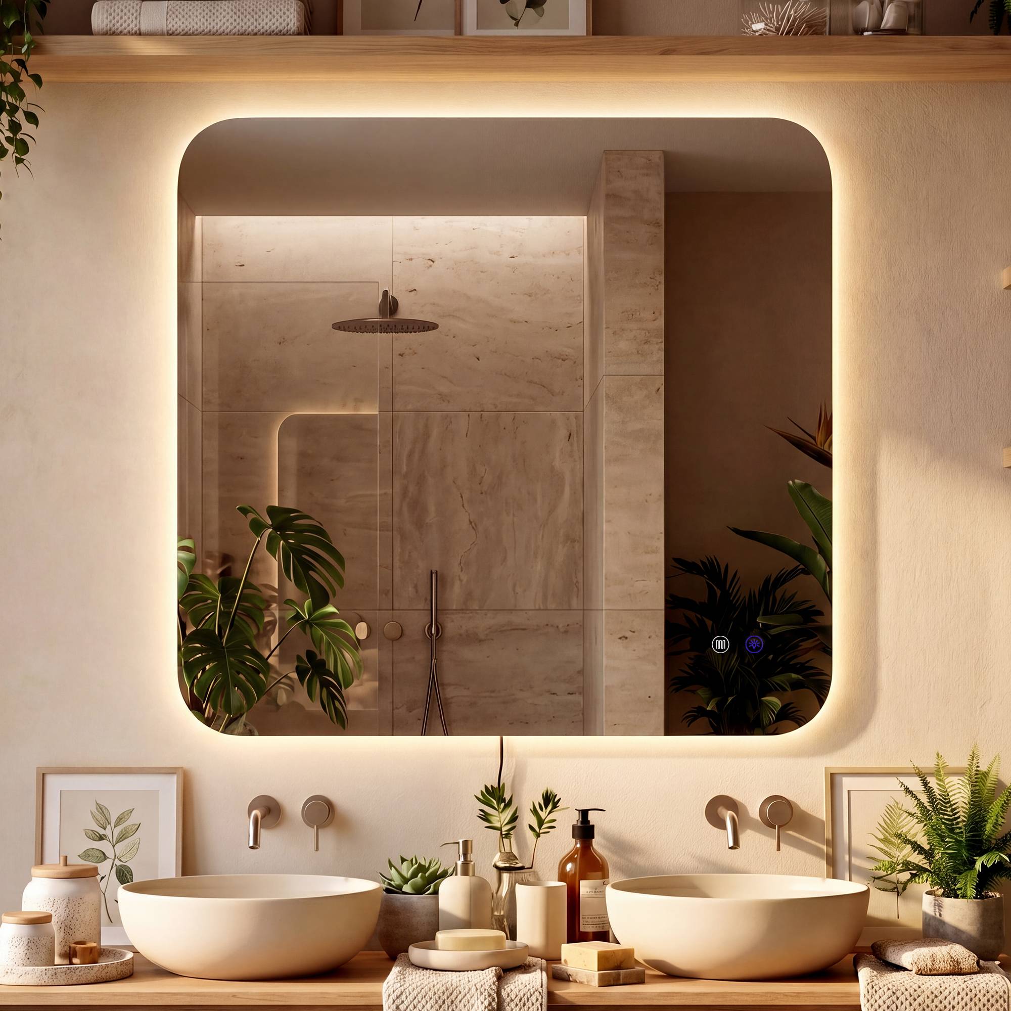 Specchio da bagno Ariva