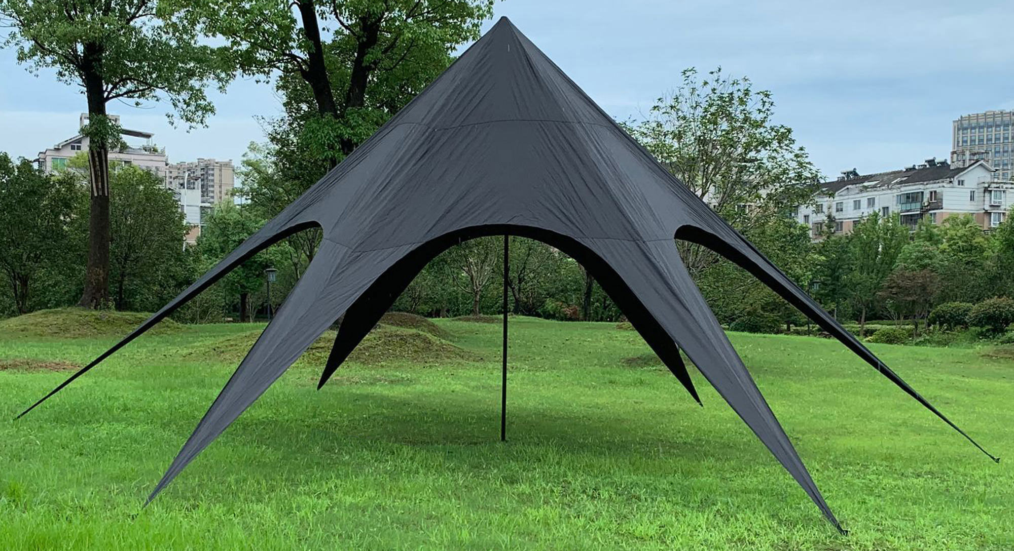 Gazebo Tendone A Stella 10 Metri diametro