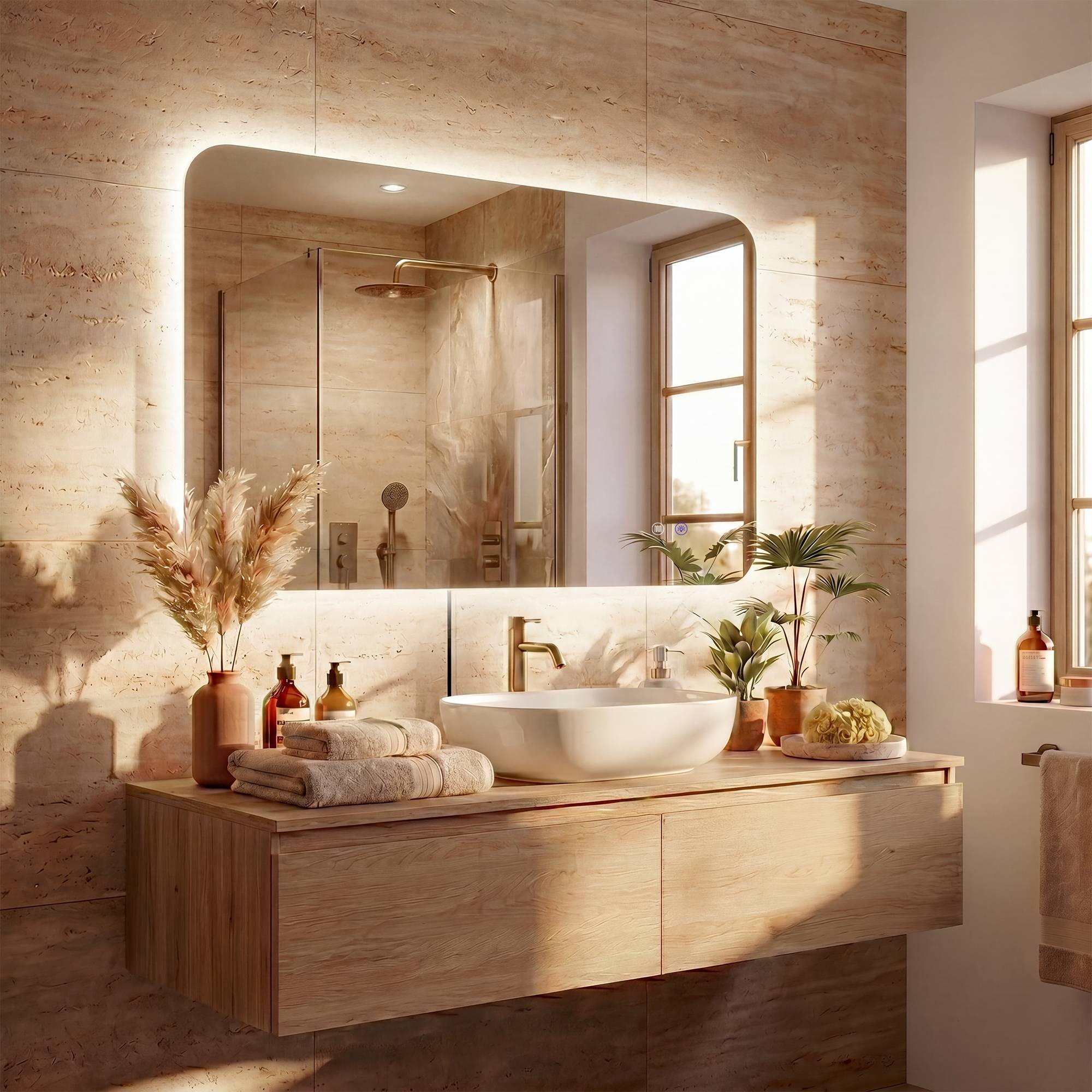 Specchio da bagno Ariva