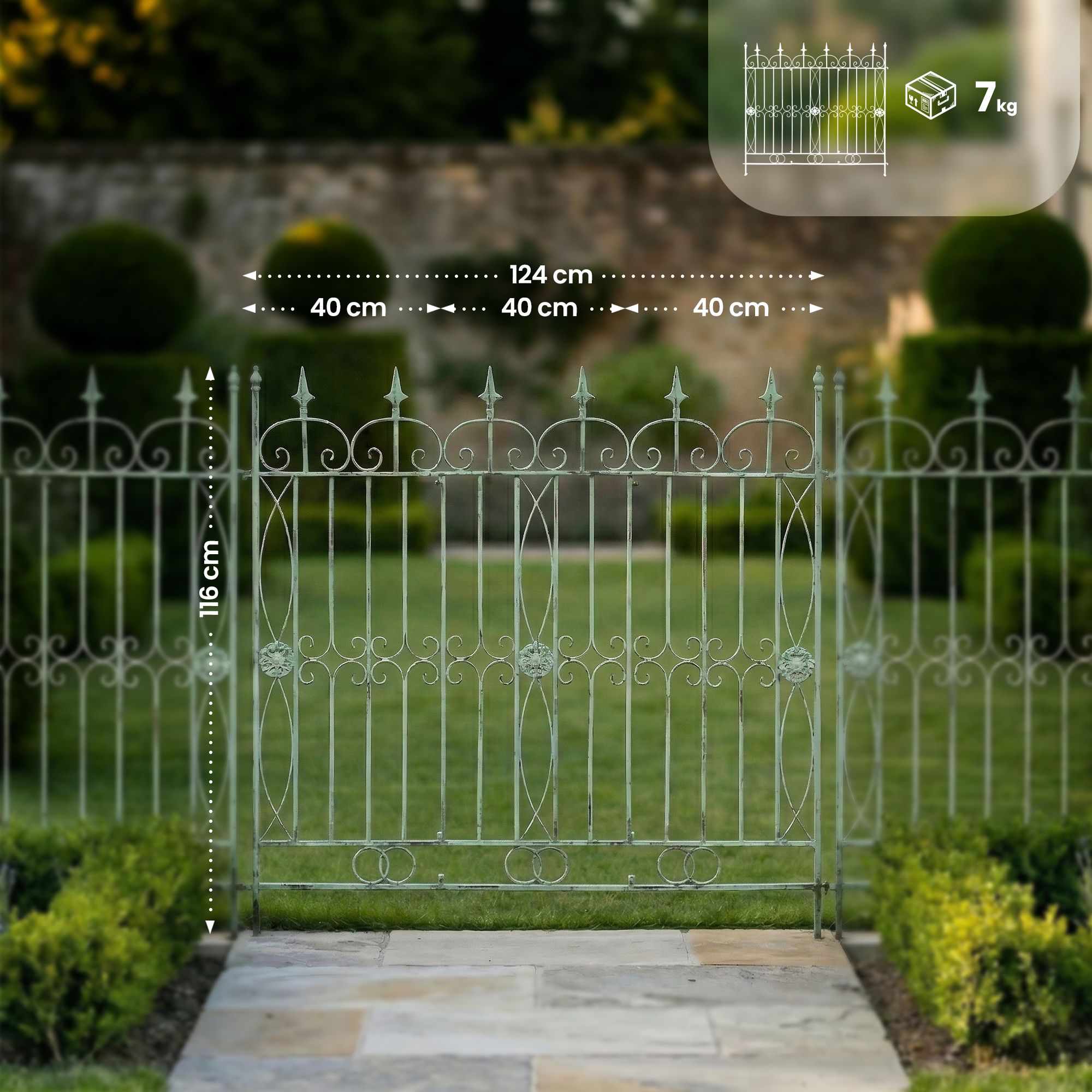 Recinzione da giardino Mangold