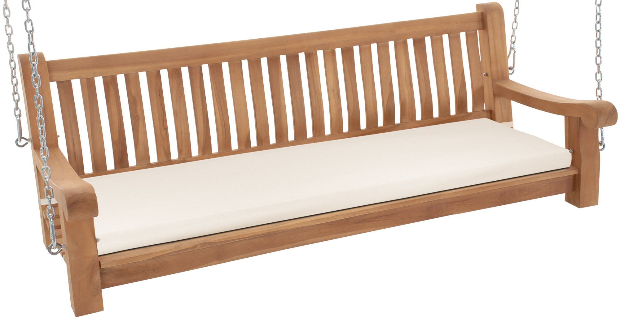 Panchina a dondolo resistente alle intemperie Joyce con cuscino