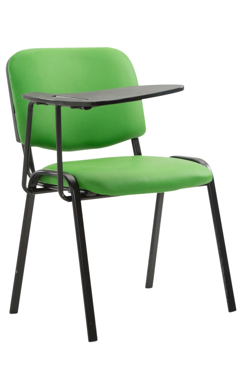 Sedia Ken in similpelle con tavolino ribaltabile
