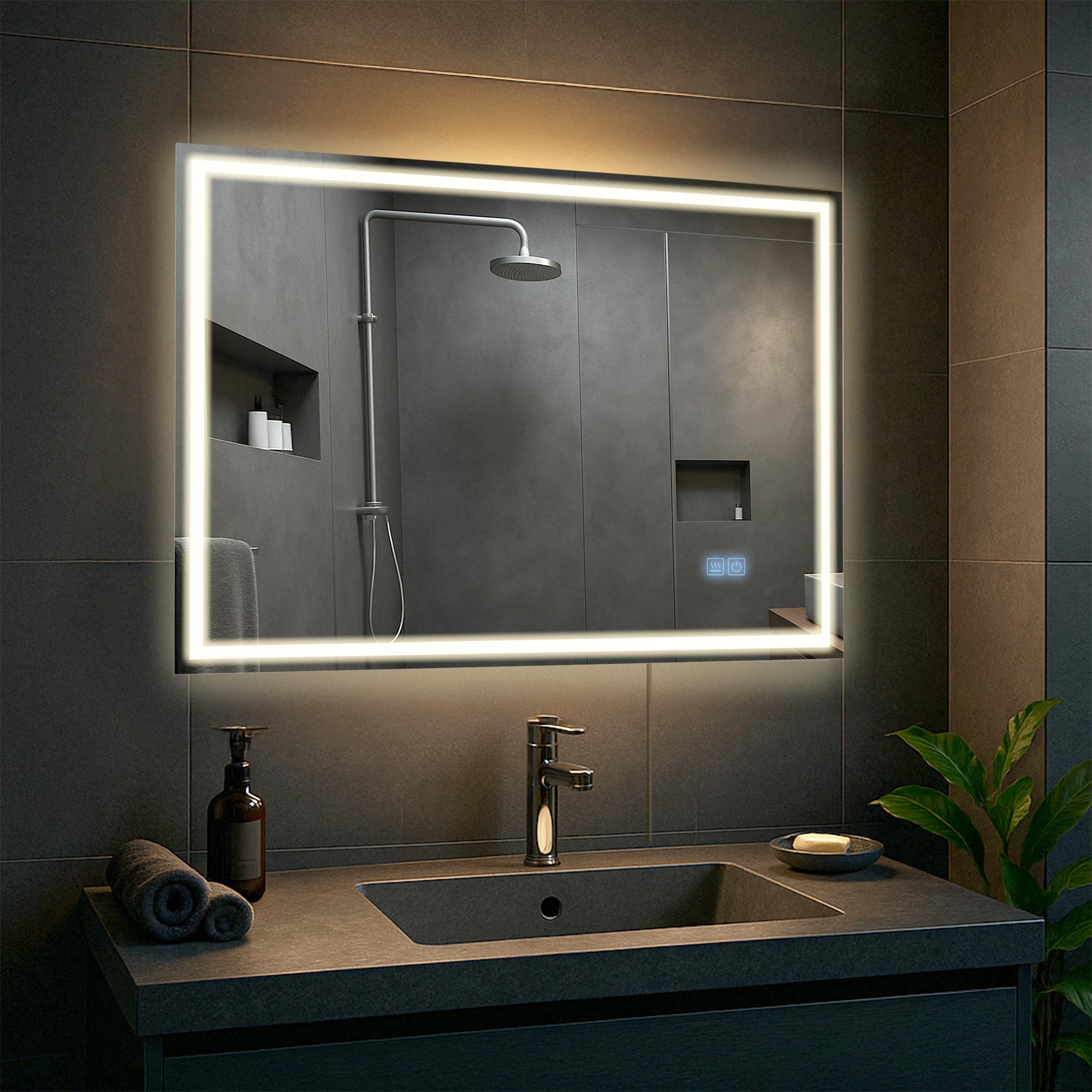 Specchio da bagno Jaffrey con Bluetooth