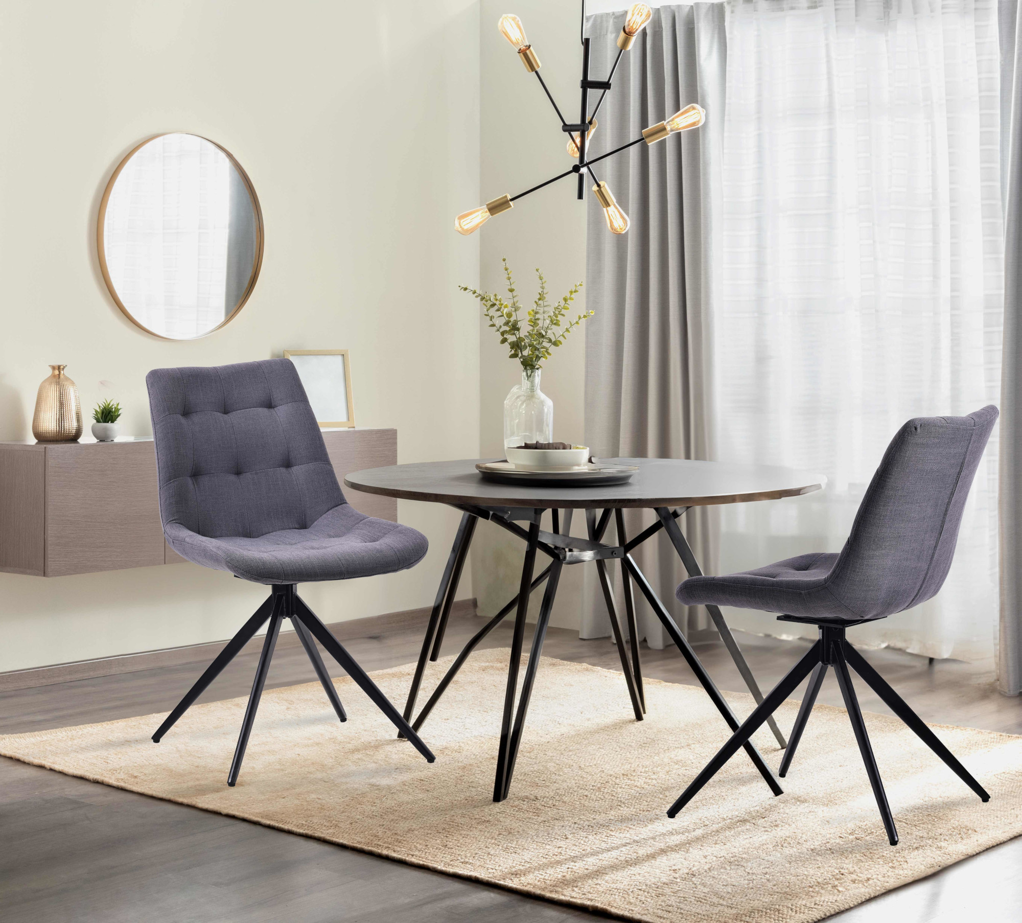 Set di 2 sedie da pranzo Merna
