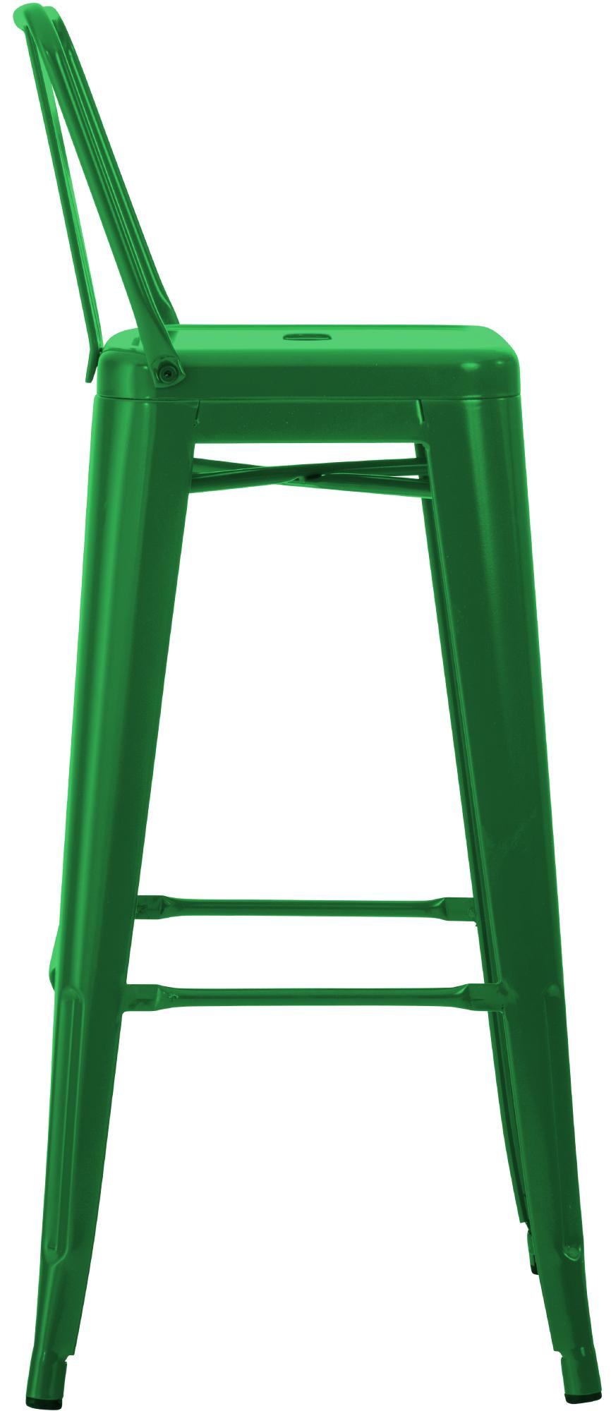 Sgabello da Bar in Metallo Mason